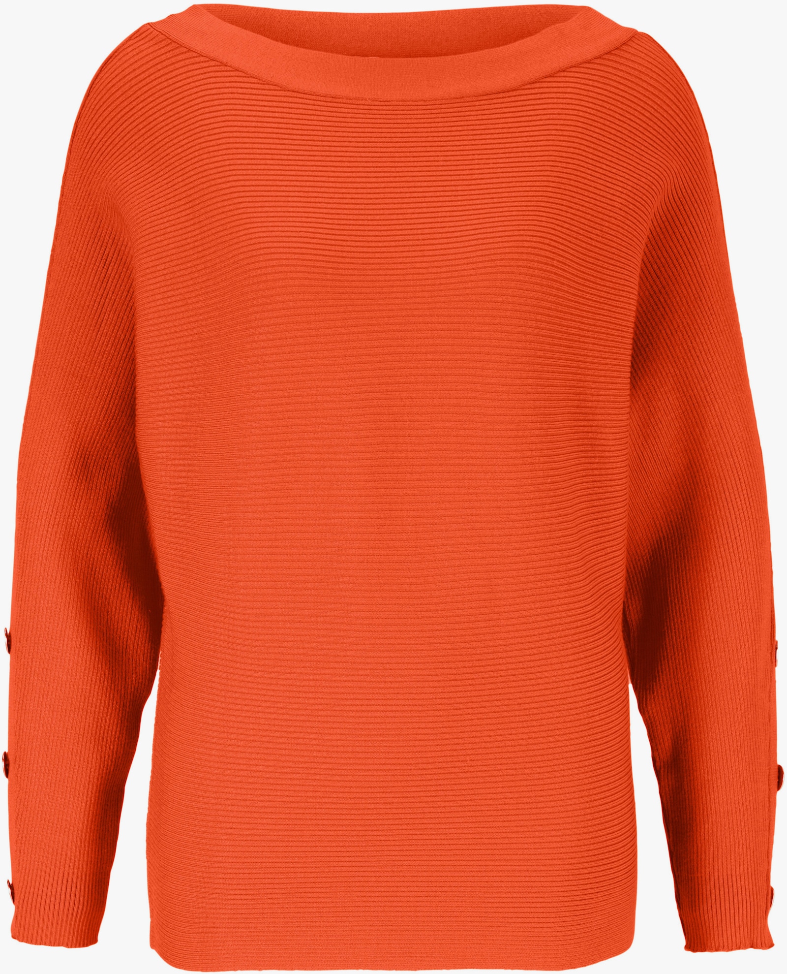 heine Pull à encolure ronde en viscose - orange sanguine