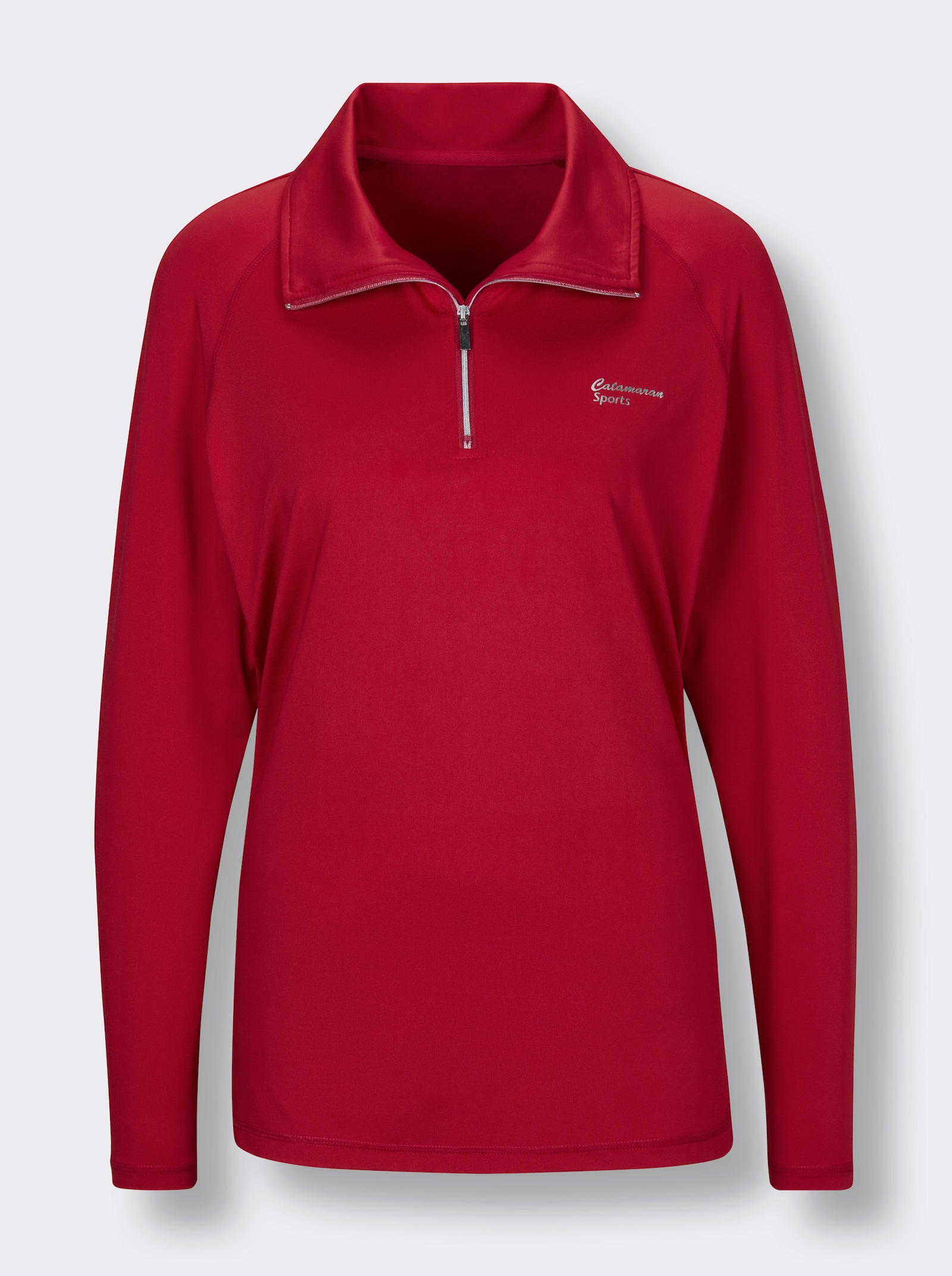 Catamaran Sports Funktionsshirt , atmungsaktiv und schnell trocknend - rot