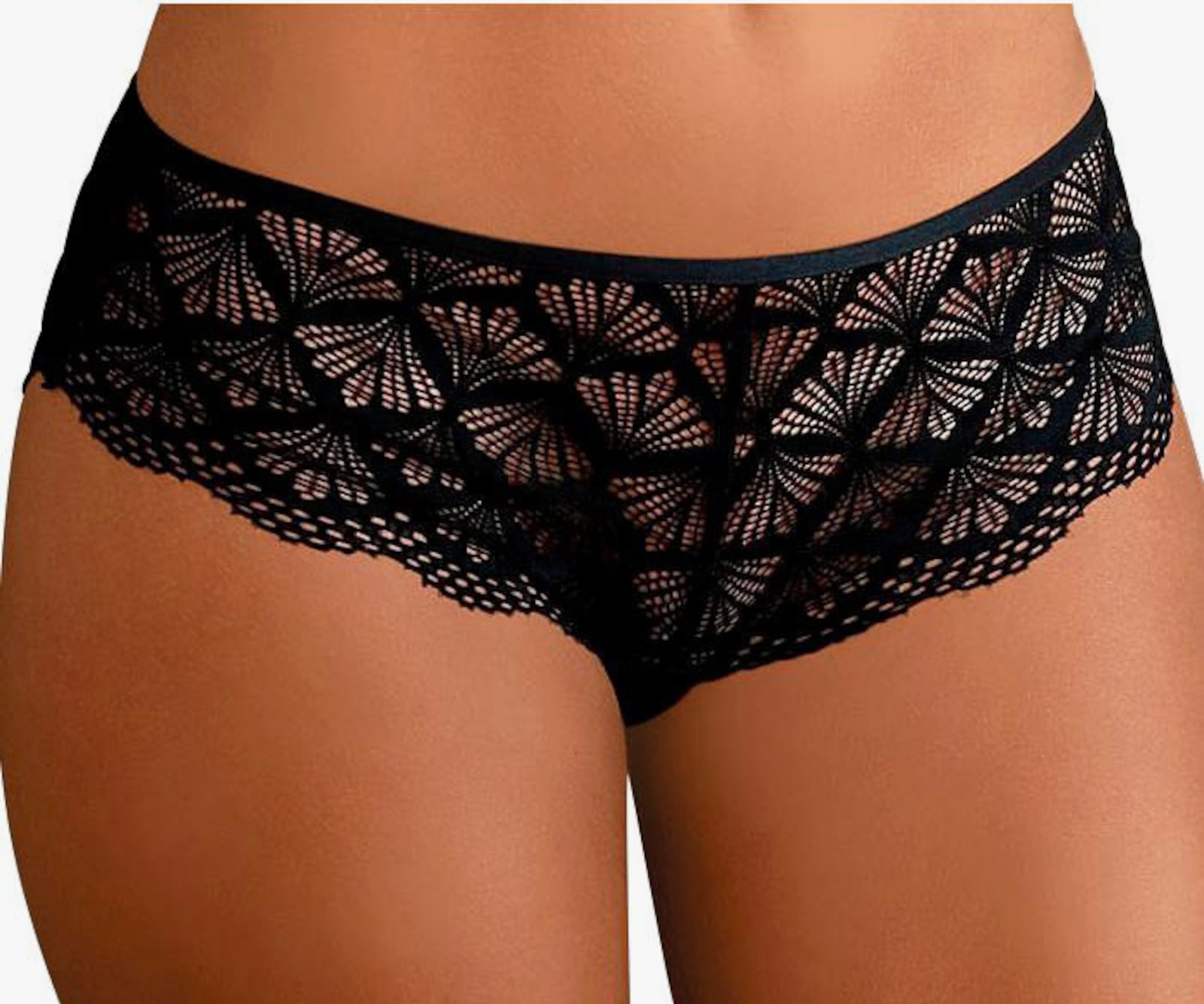 LASCANA Panty - zwart