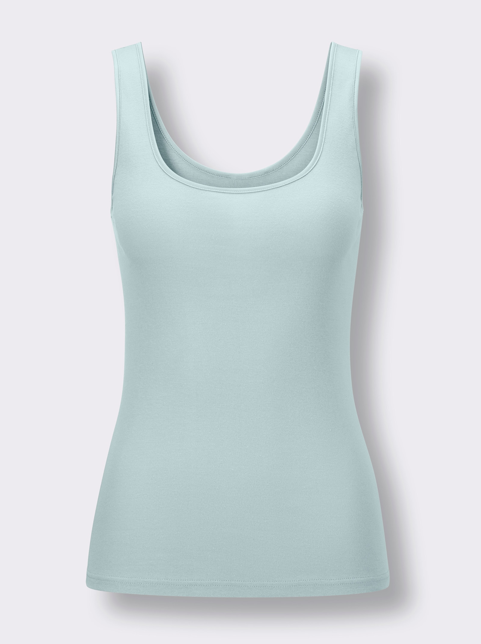 Nina von C. Lot de 2 débardeurs - vert d'eau