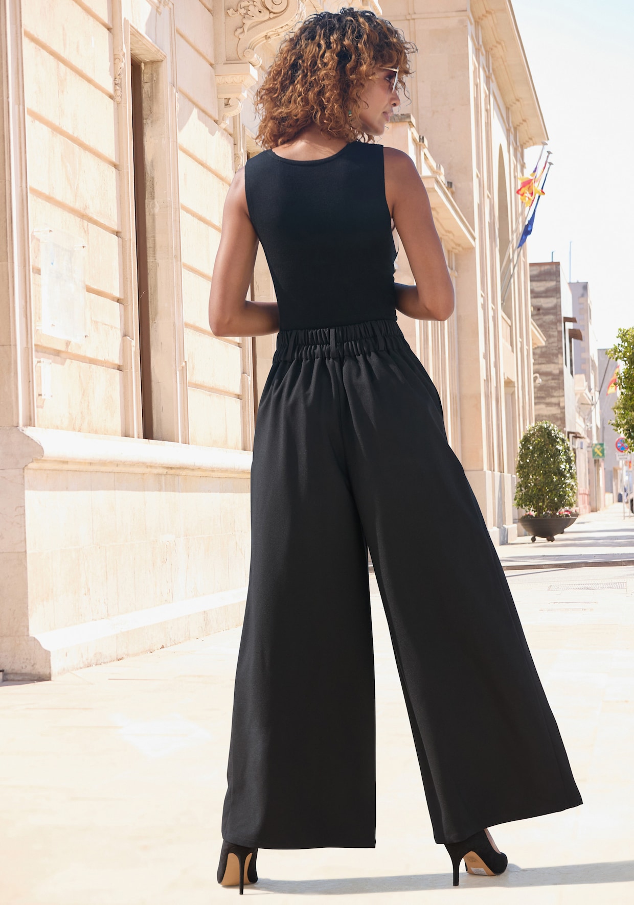 LASCANA Hosenrock - schwarz