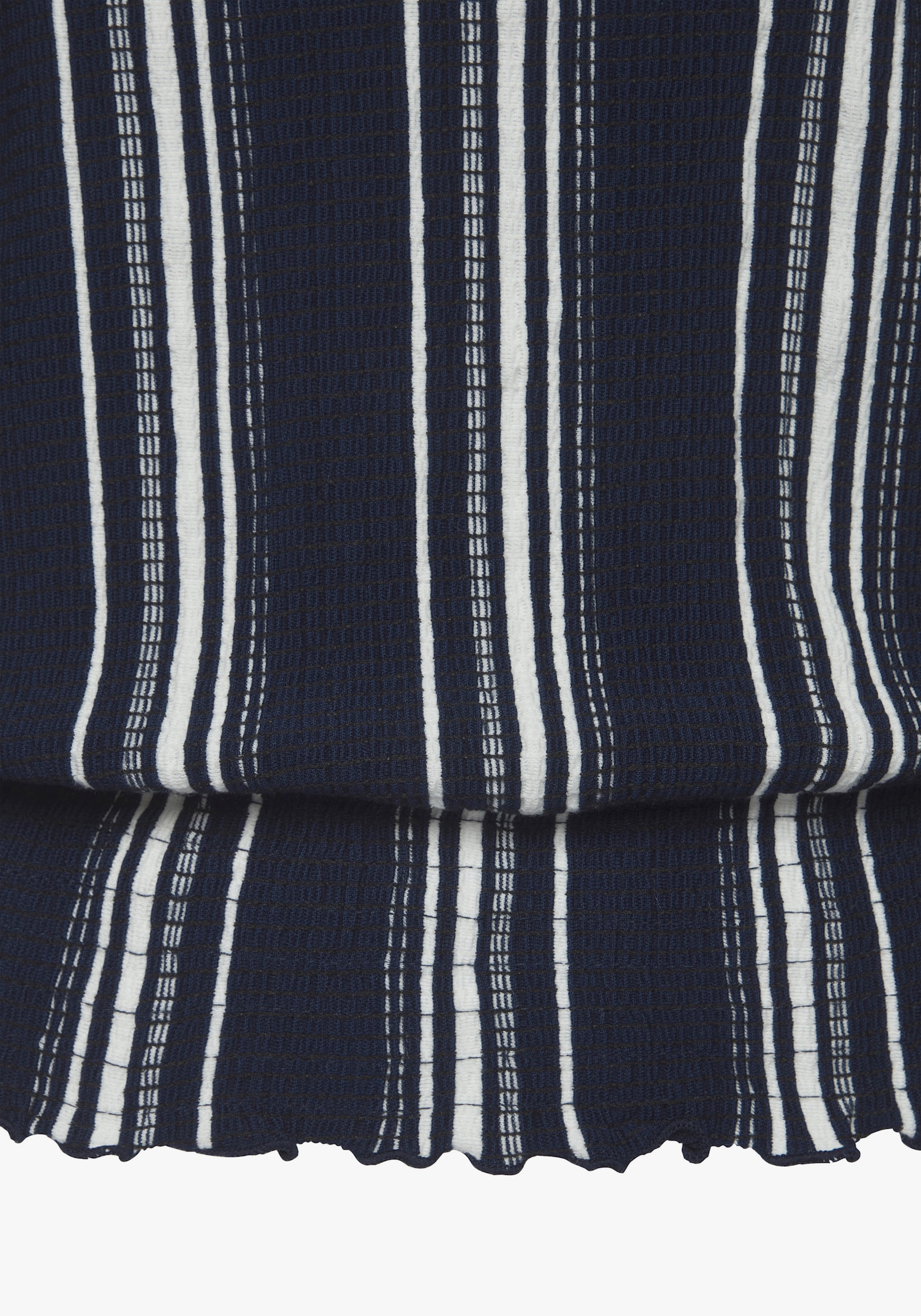 LASCANA Tanktop - marine-wit gestreept