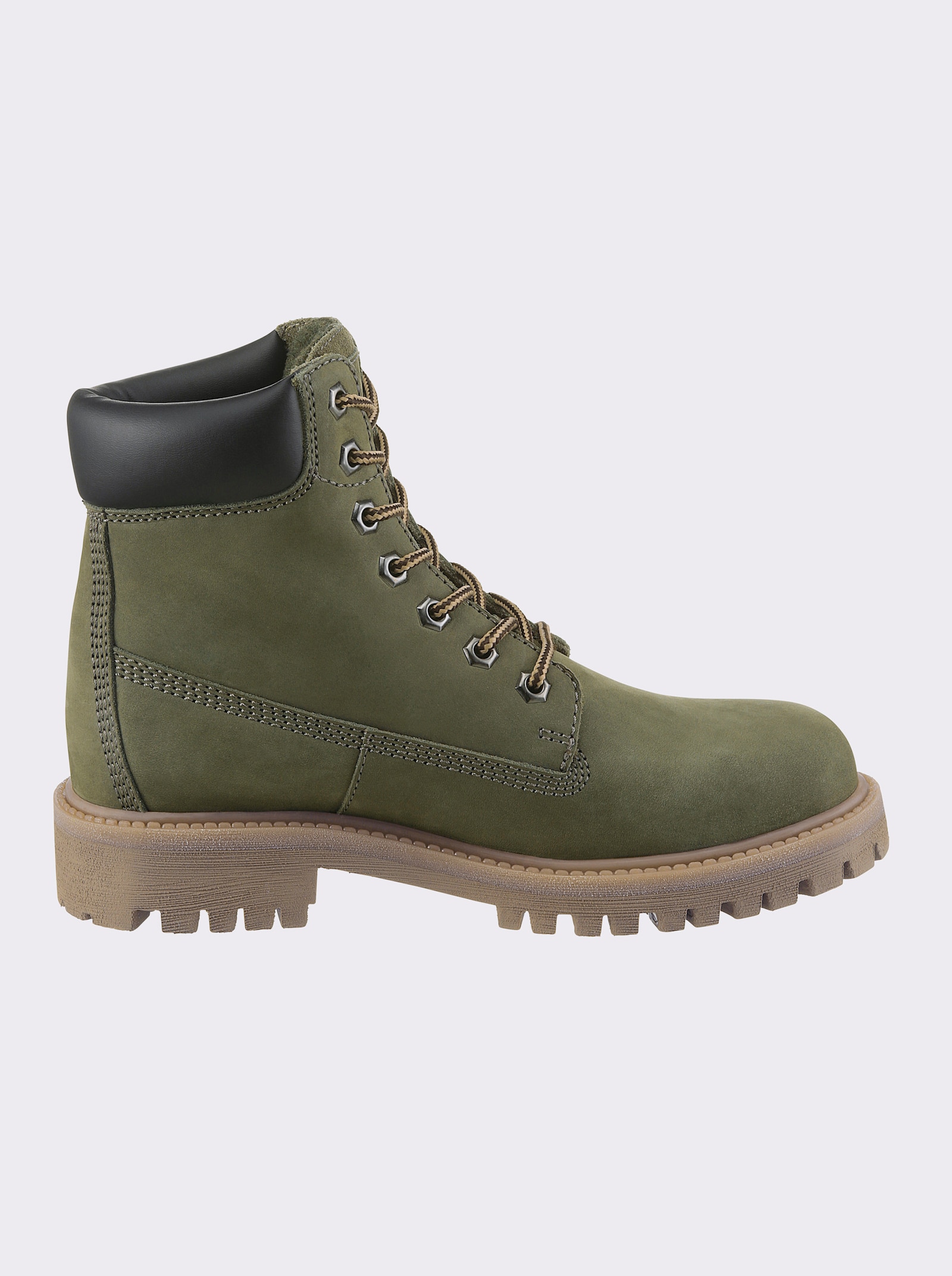 heine Schnürstiefelette - khaki