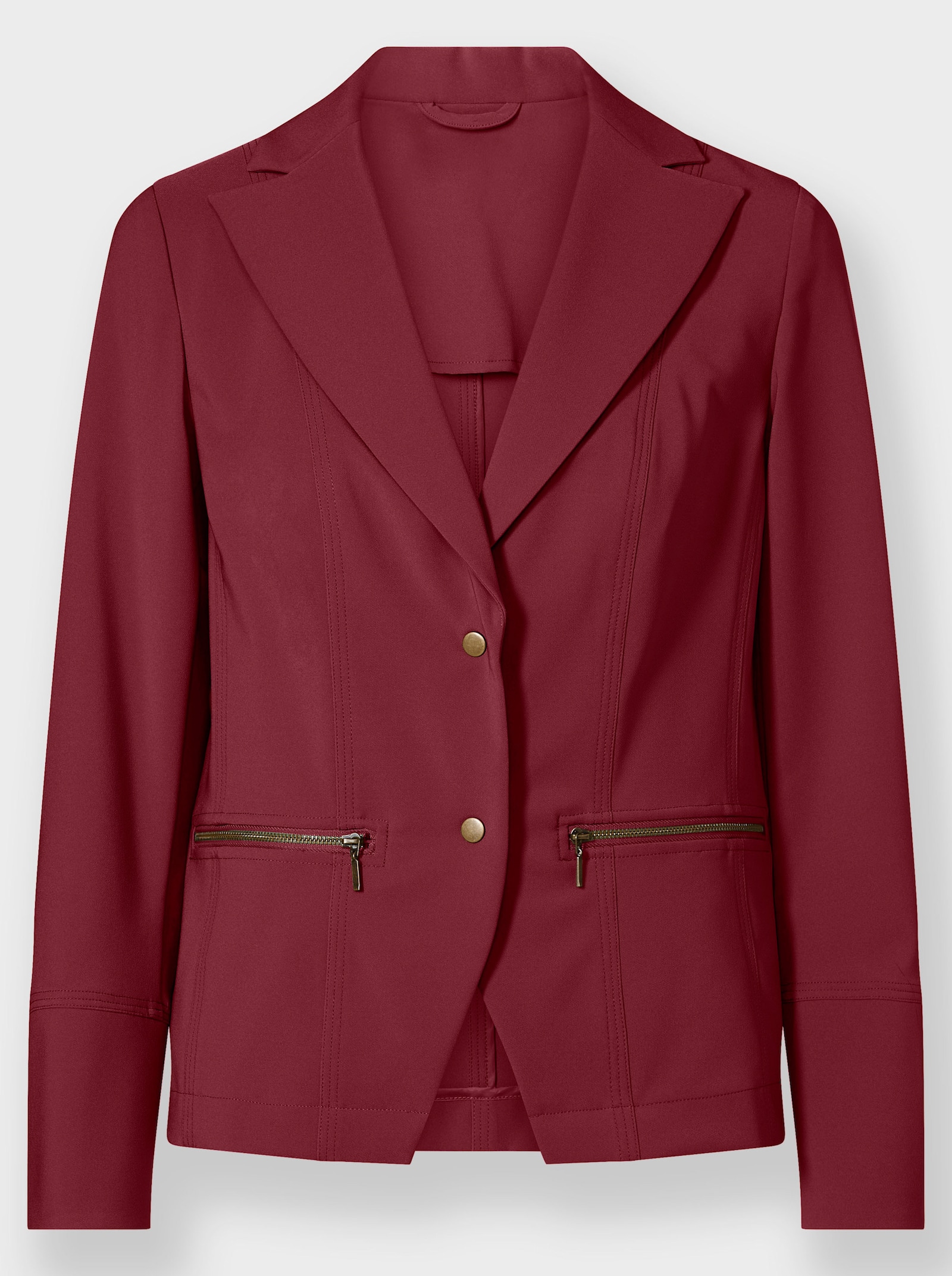 heine Tailleur pantalon - rouge foncé