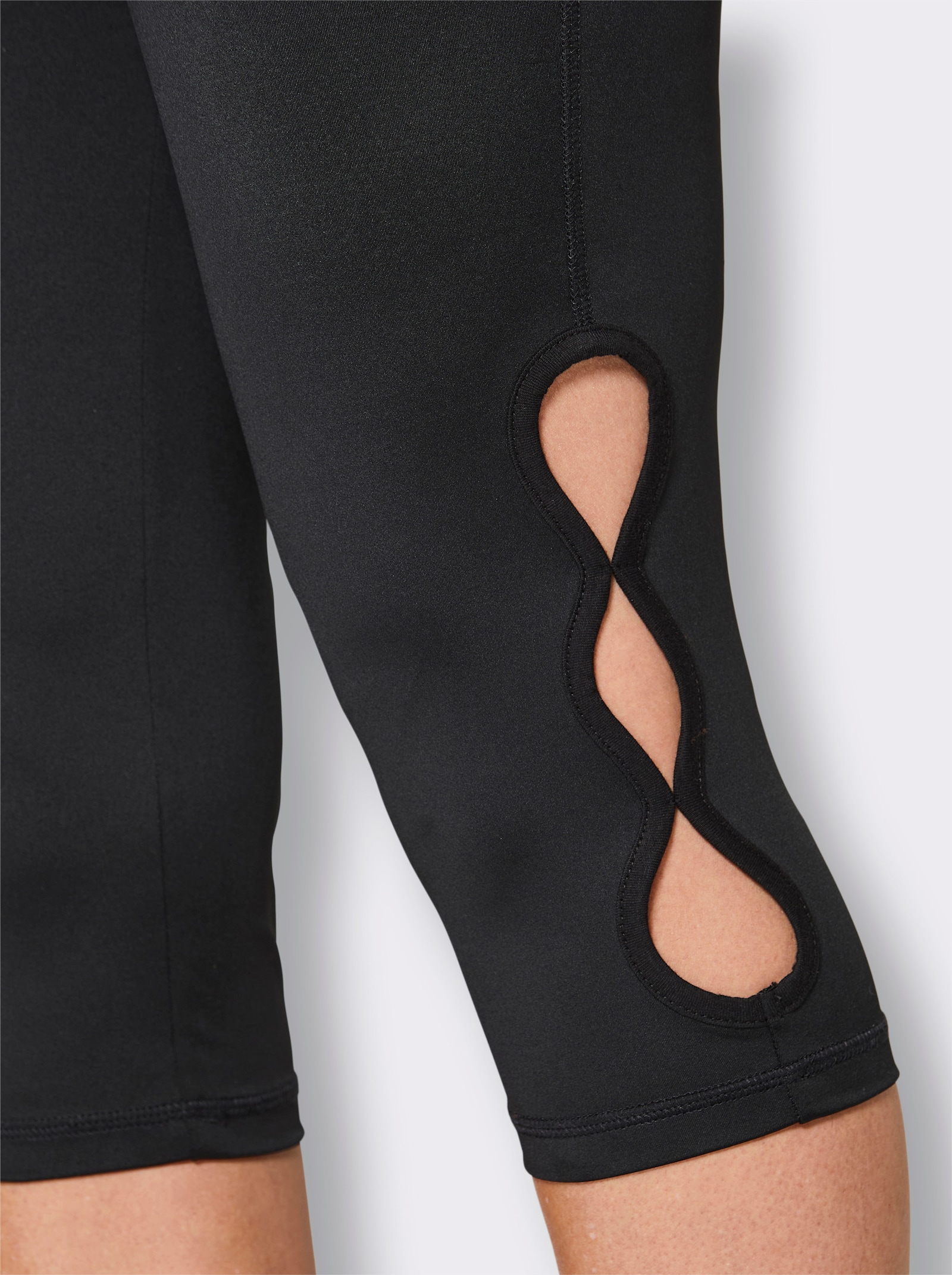 Catamaran Sports Freizeithose mit Cut-outs - schwarz