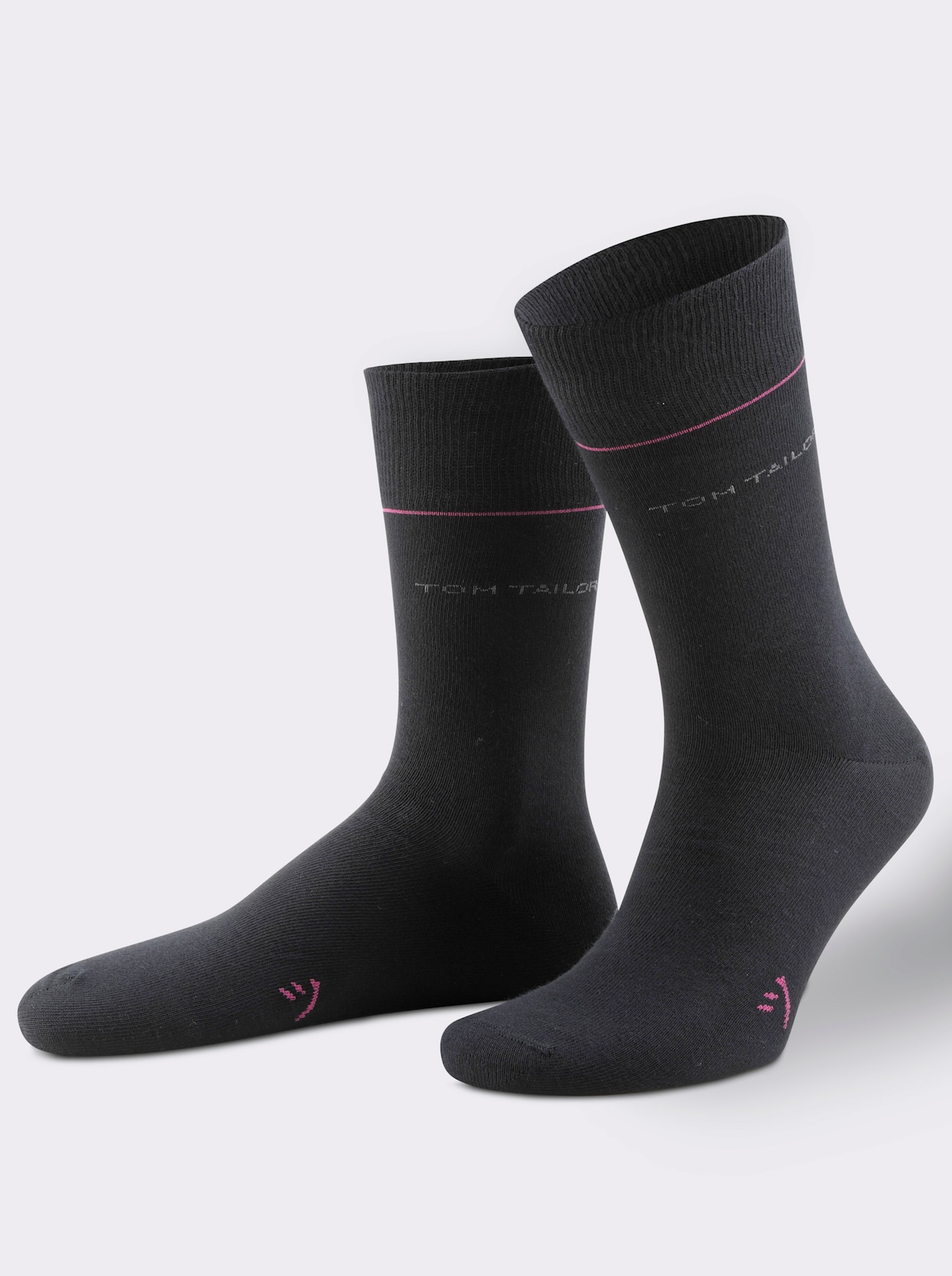 TOM TAILOR Herren-Socken - schwarz-sortiert