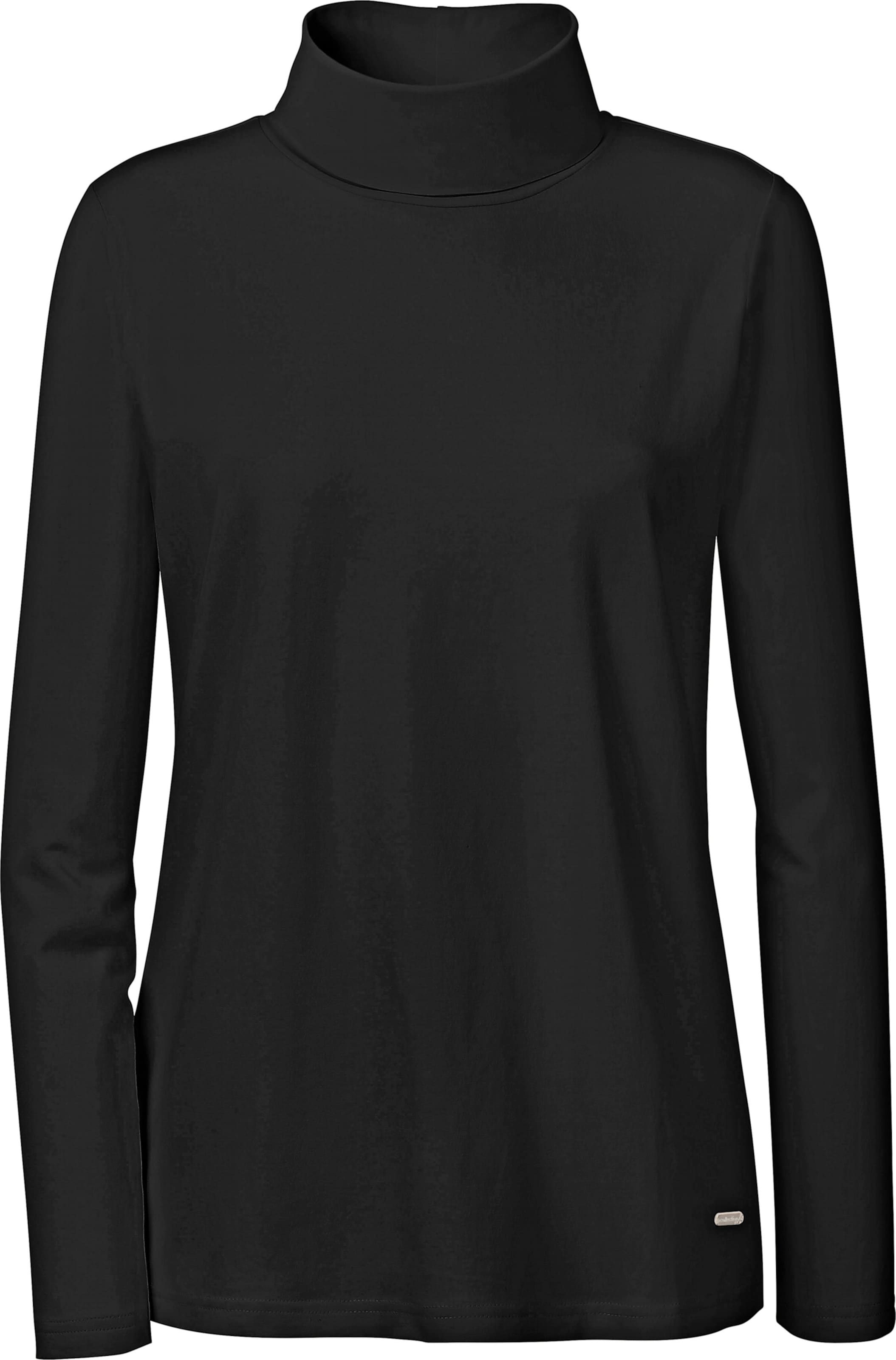 Figur von günstig Kaufen-Rollkragenshirt in schwarz von heine. Rollkragenshirt in schwarz von heine <![CDATA[Das Rollkragen-Shirt ist ein absolutes Basic und macht als Unterzieh-Shirt oder auch solo eine gute Figur. Lange Ärmel.]]>. 