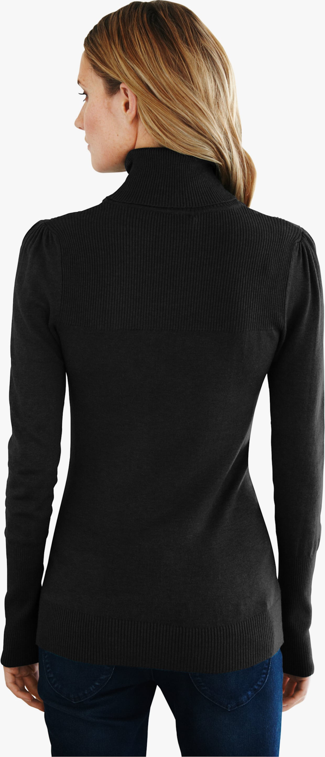 heine Rollkragenpullover - schwarz