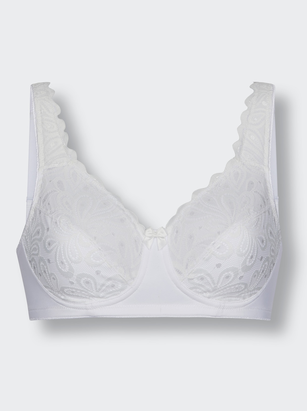 wäschepur Soutien-gorge confort sans armatures - blanc