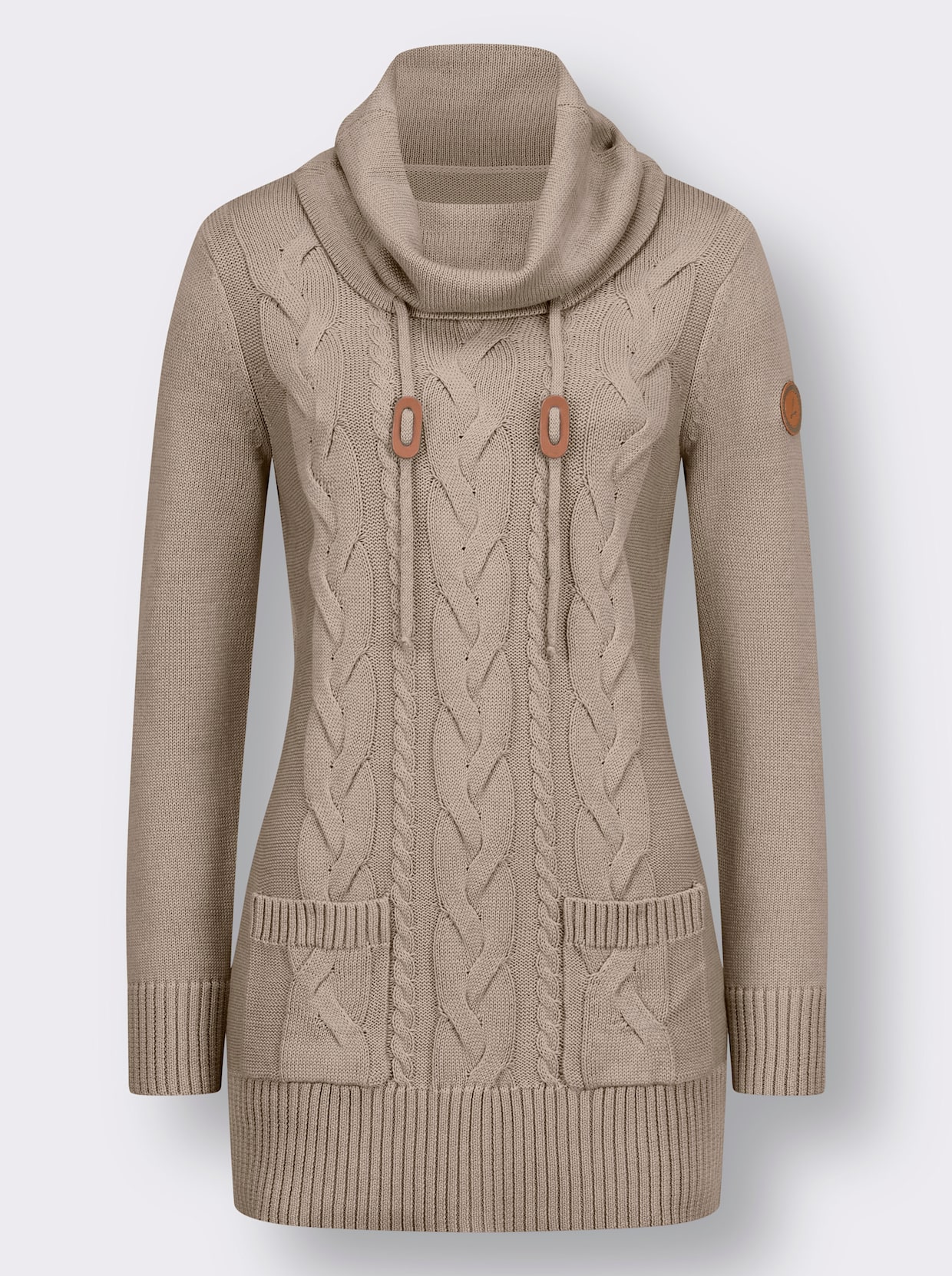 Longpullover - sesam