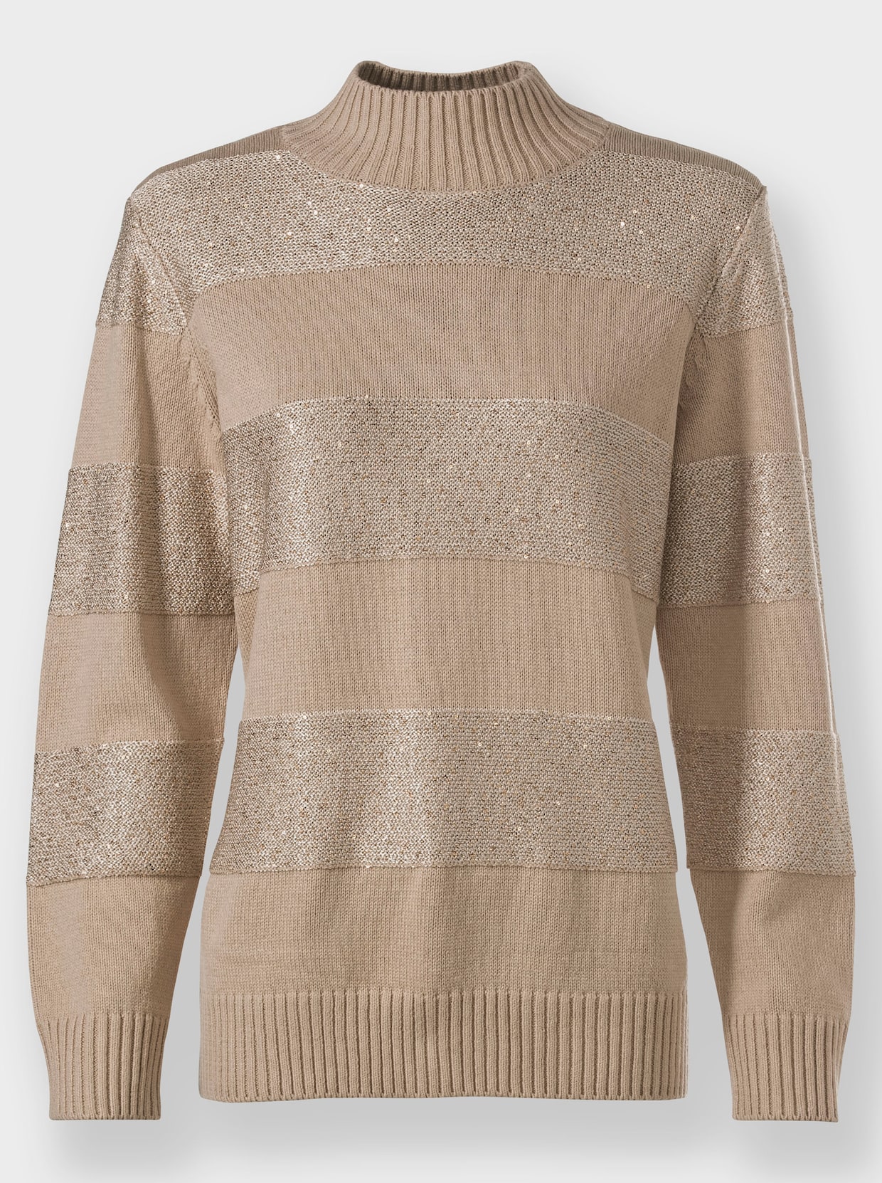 heine Stehkragenpullover - beige