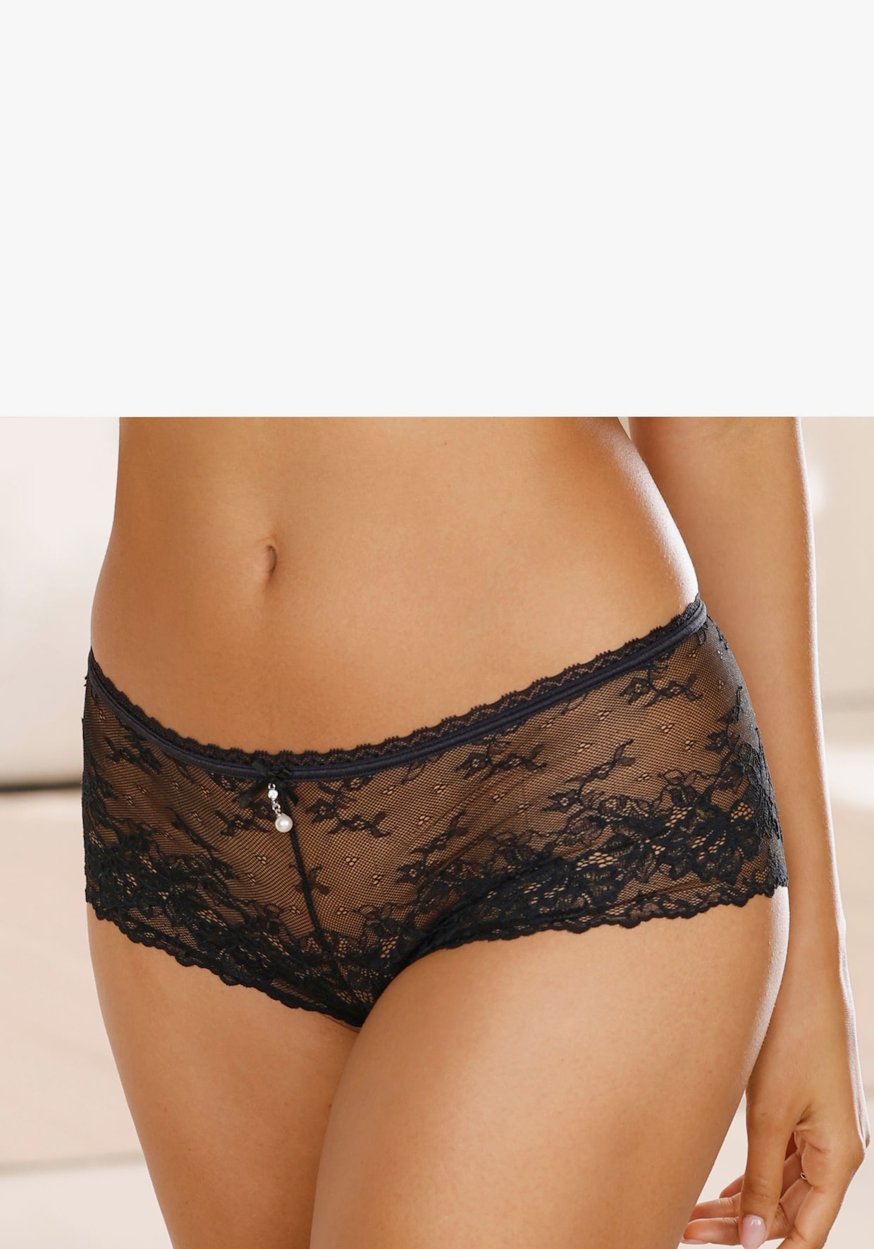LASCANA Panty - zwart