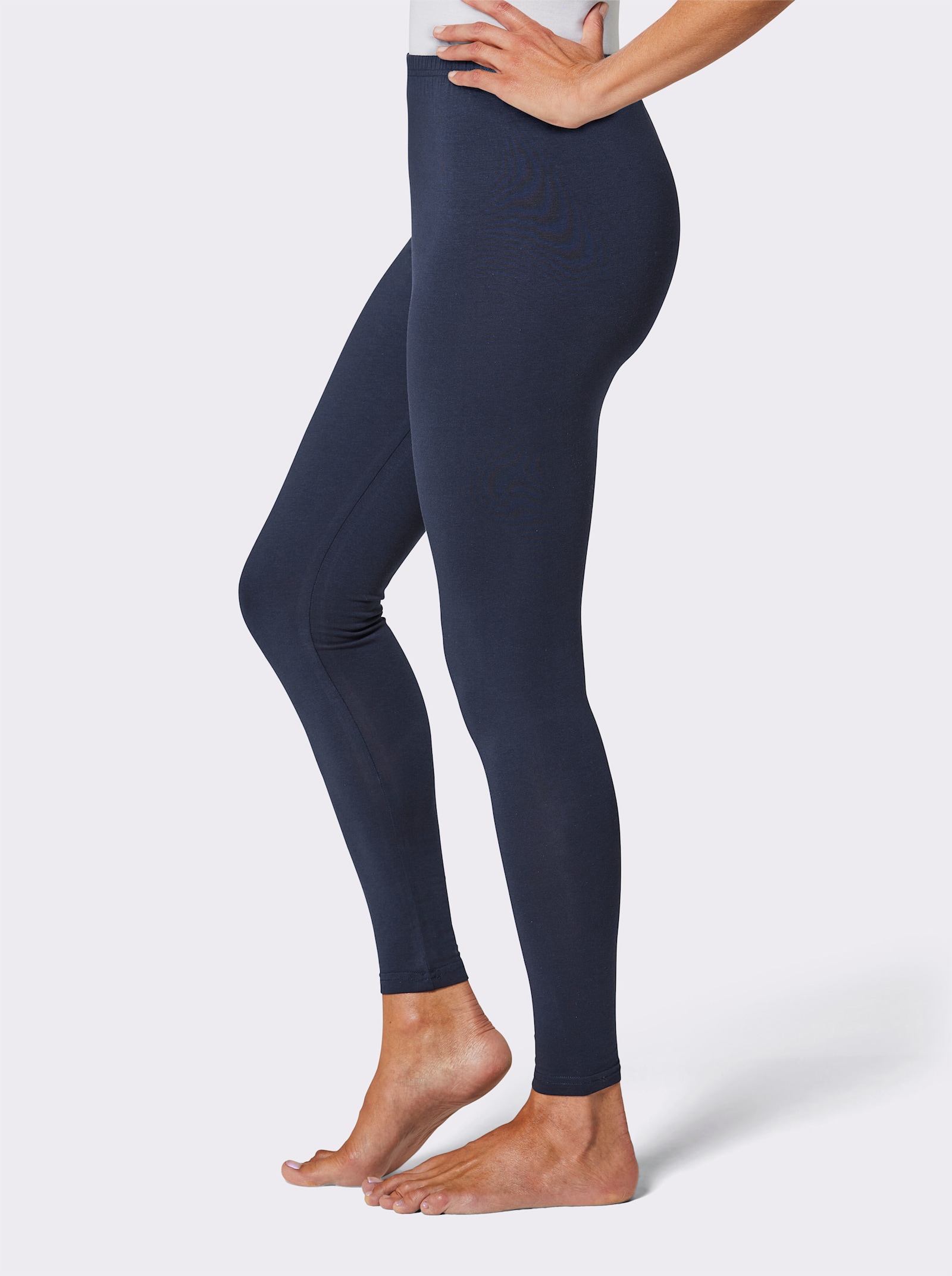 Leggings mit Dehnbund - marine
