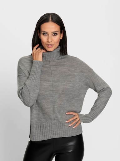 heine Pull - gris chiné