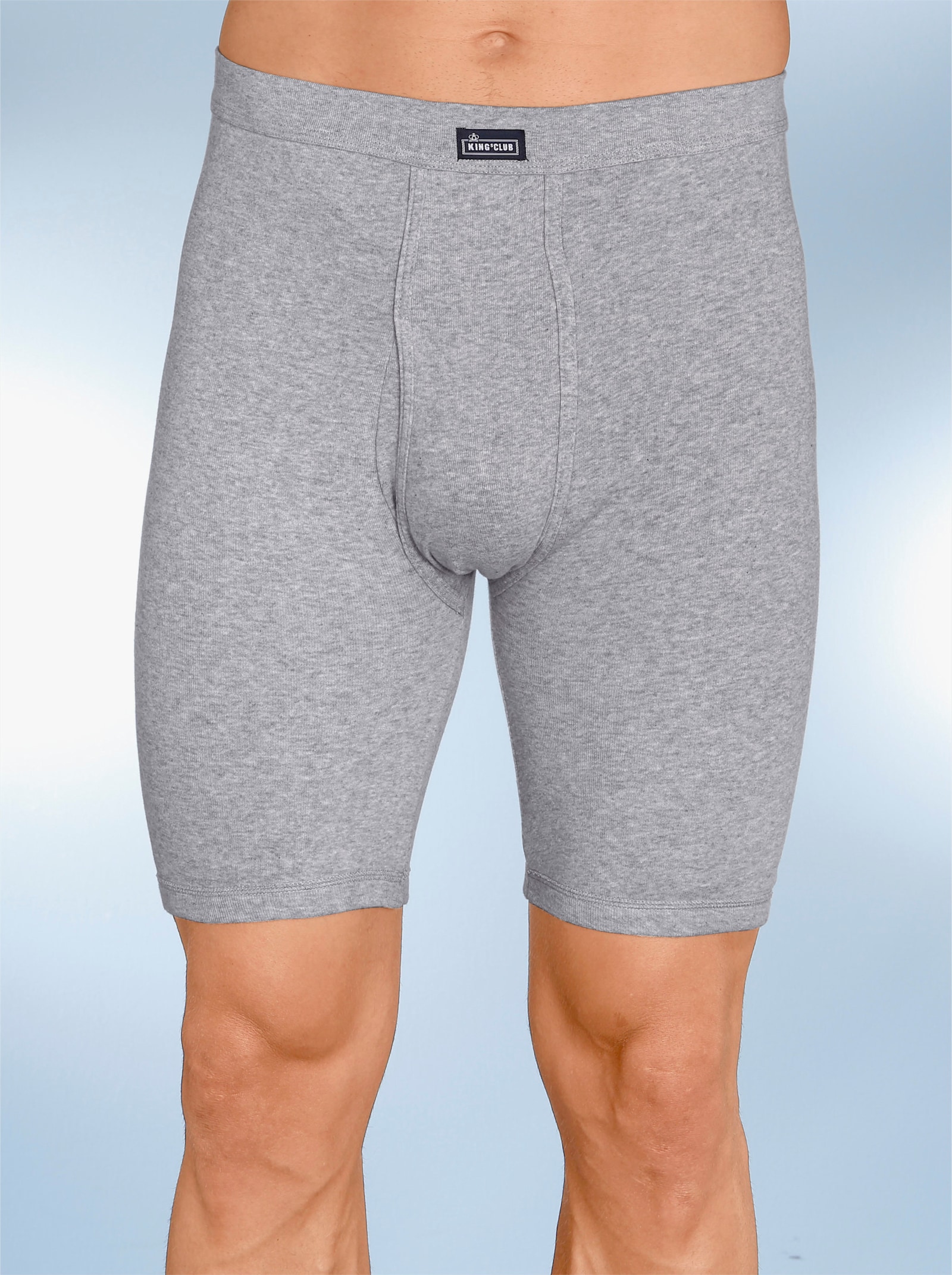 KINGsCLUB Hose knielang - grau