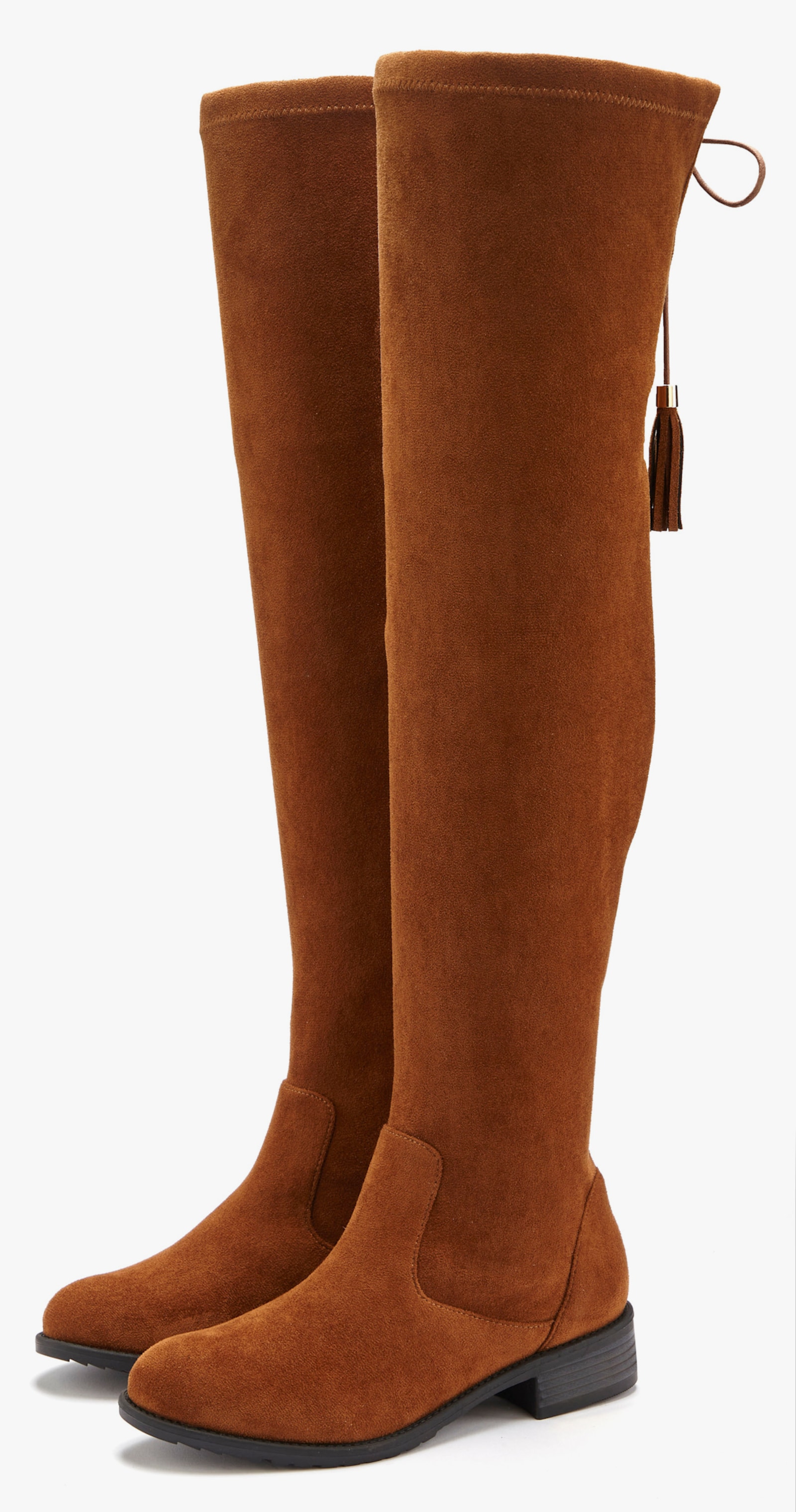LASCANA Overkneestiefel - camel