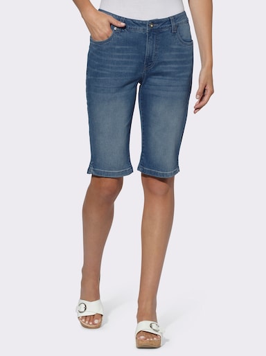 heine Jeans-Bermudas - blue-bleached