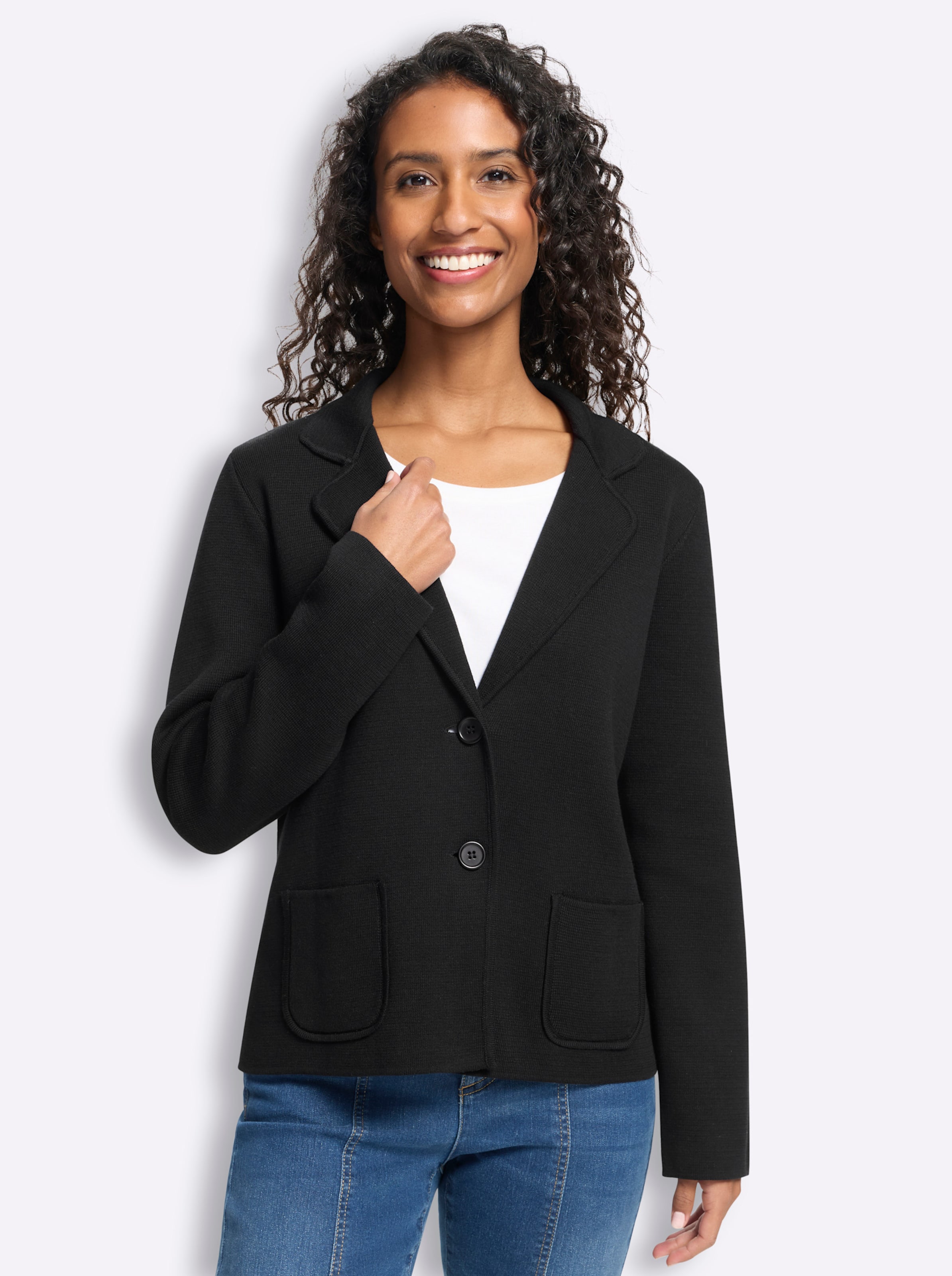 Strickblazer