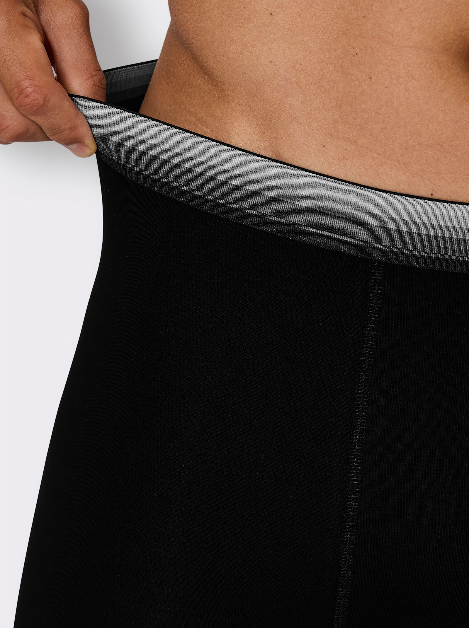 wäschepur men Broek - zwart