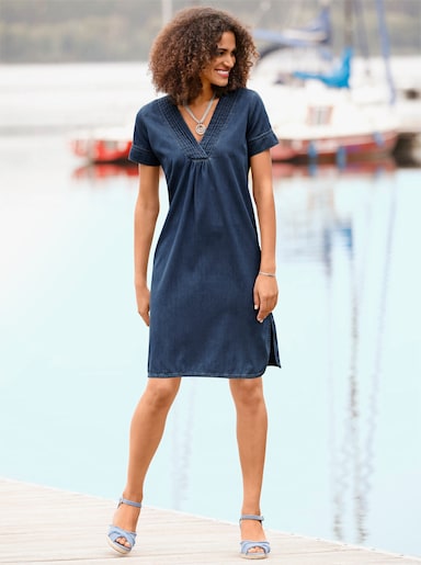 Robe en jean - bleu délavé