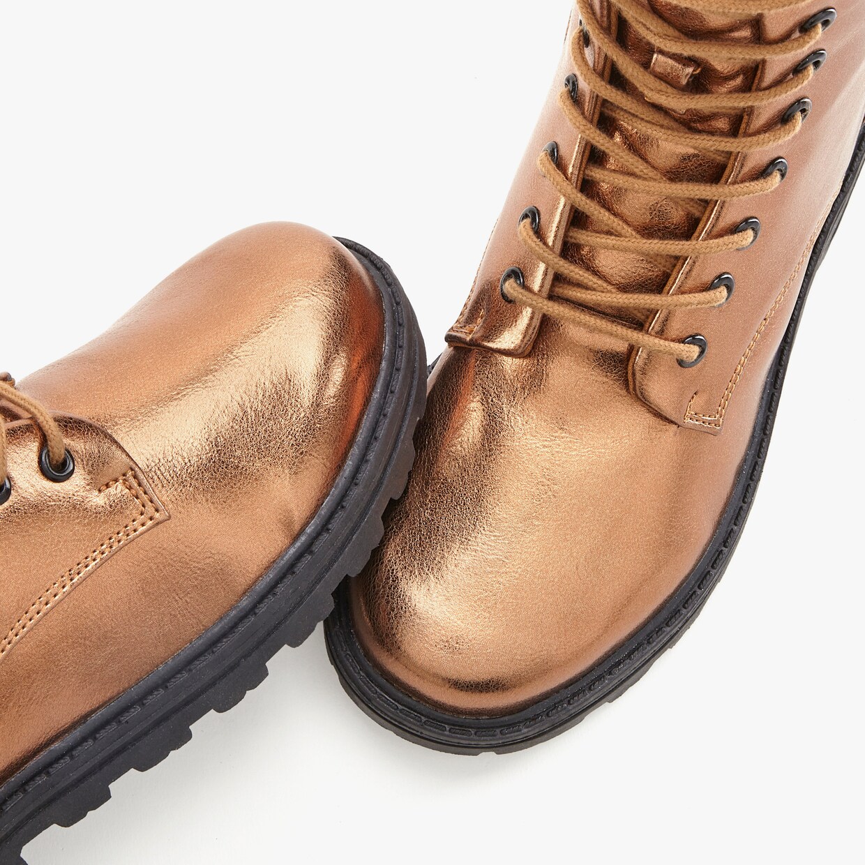 LASCANA Bottines - couleur bronze