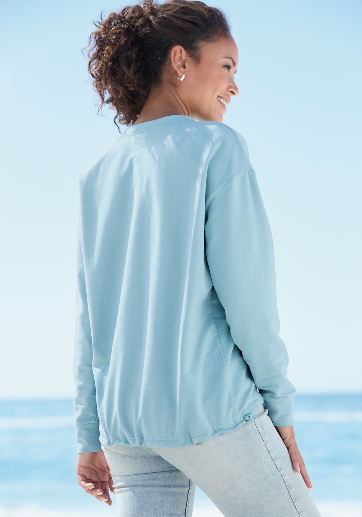 Elbsand Sweatshirt - aquamarine