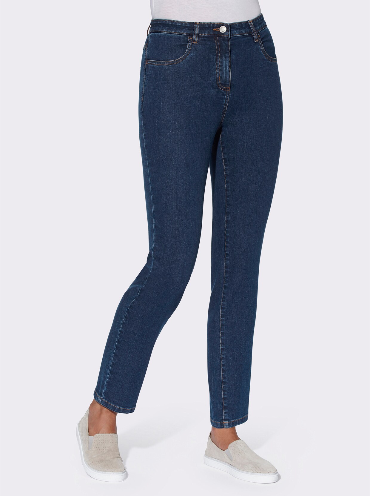 Jeans - blue-stone-washed