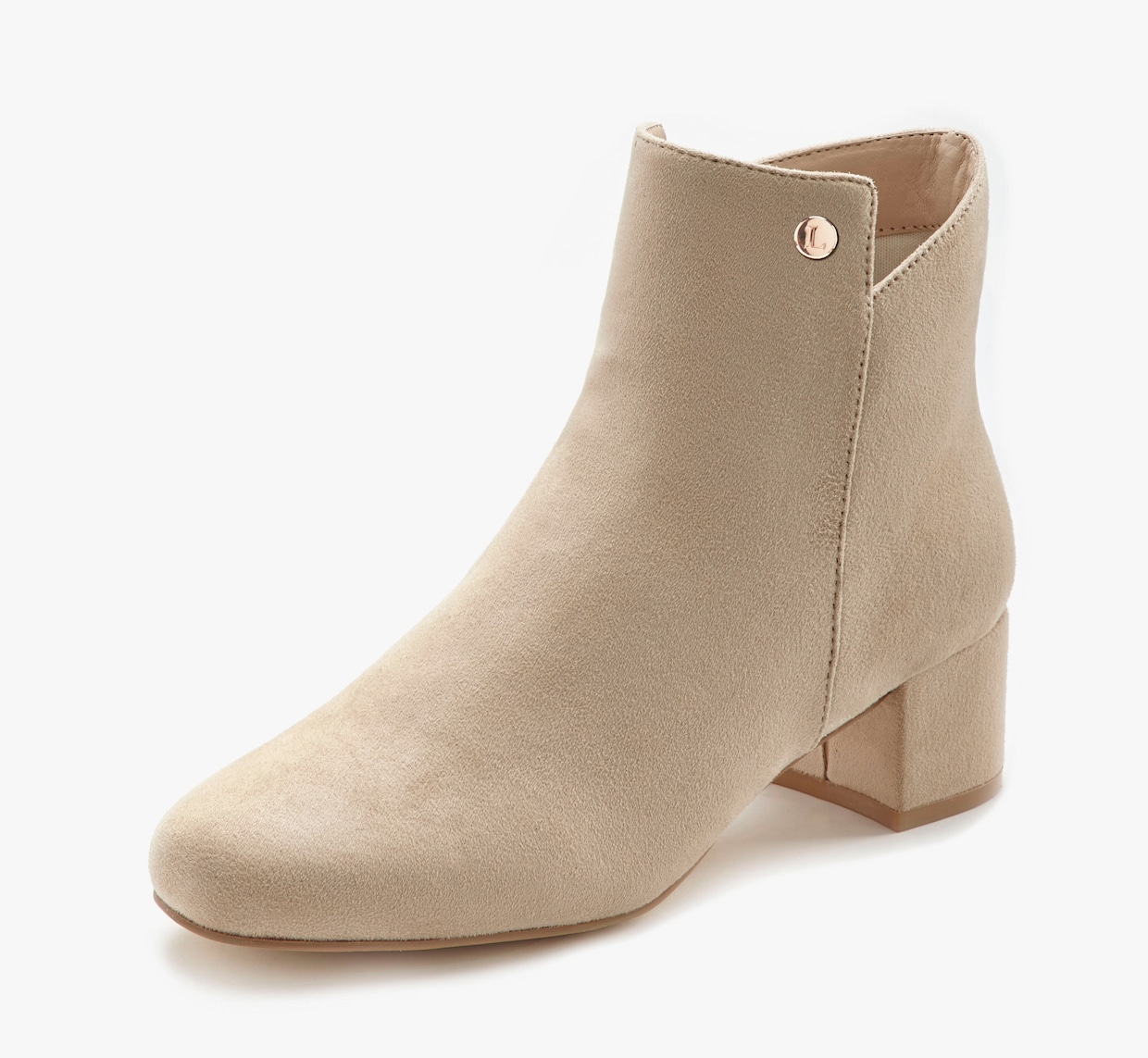 LASCANA Stiefelette - beige