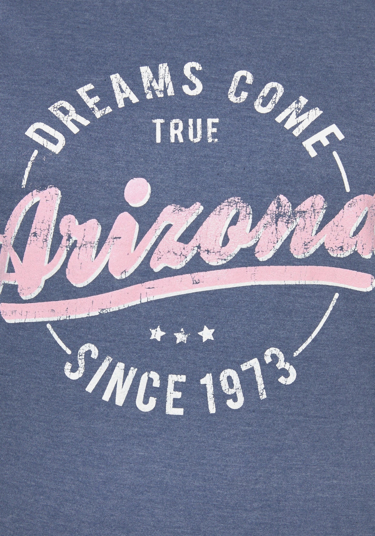 Arizona shortama - blauw gemêleerd/grijs gemêleerd