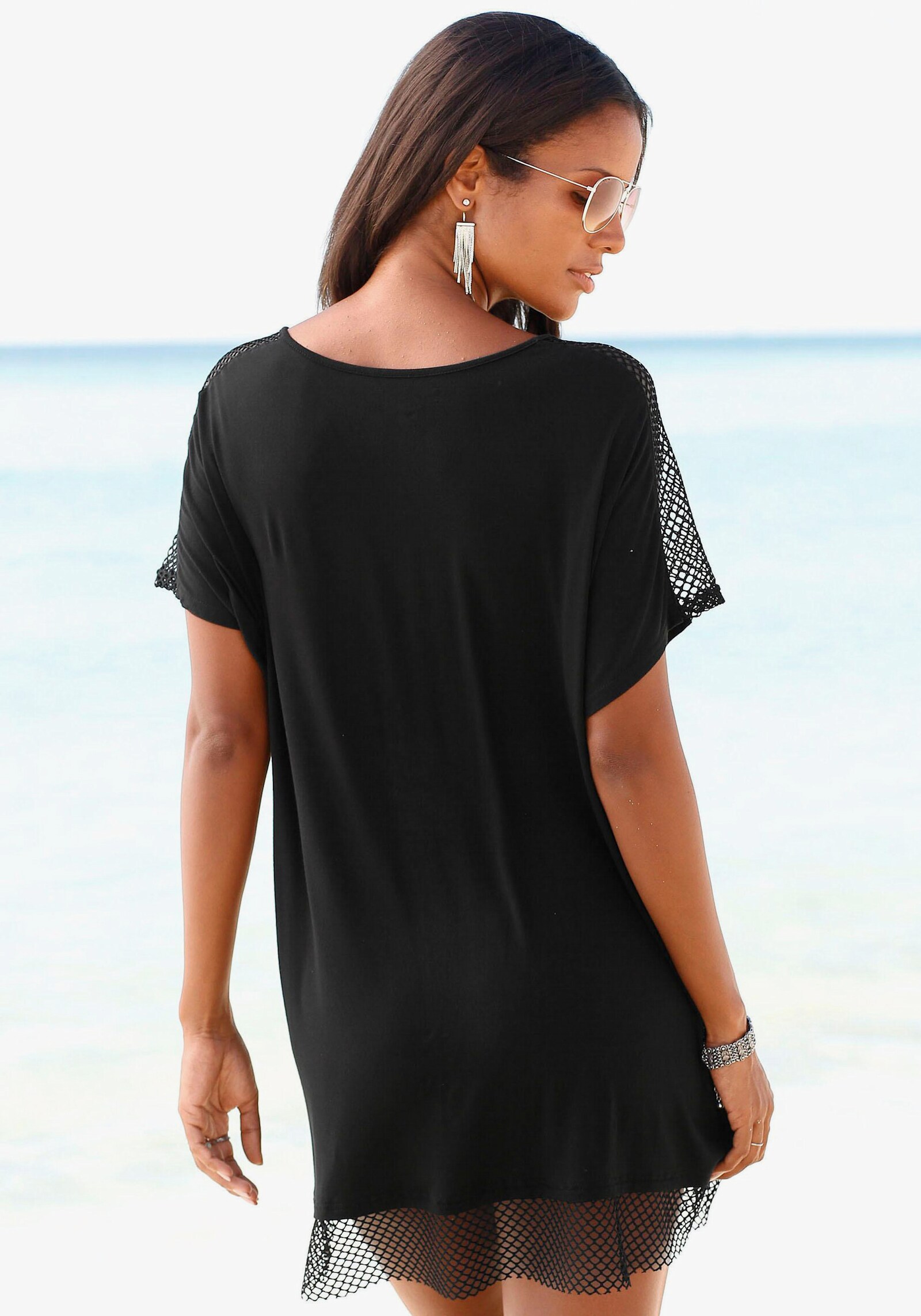 s.Oliver Longshirt - schwarz