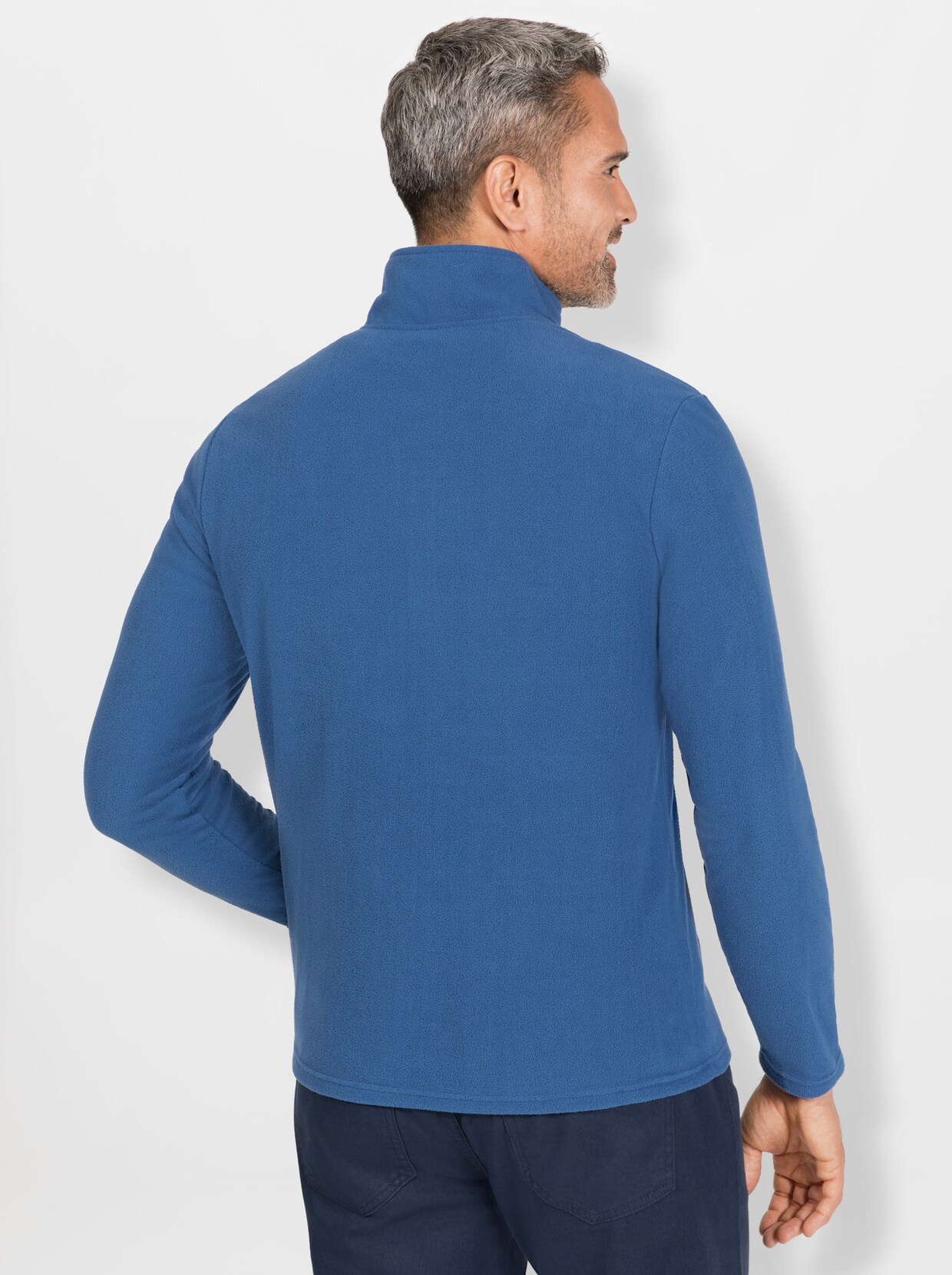 Catamaran Sports Fleece-Shirt - jeansblau