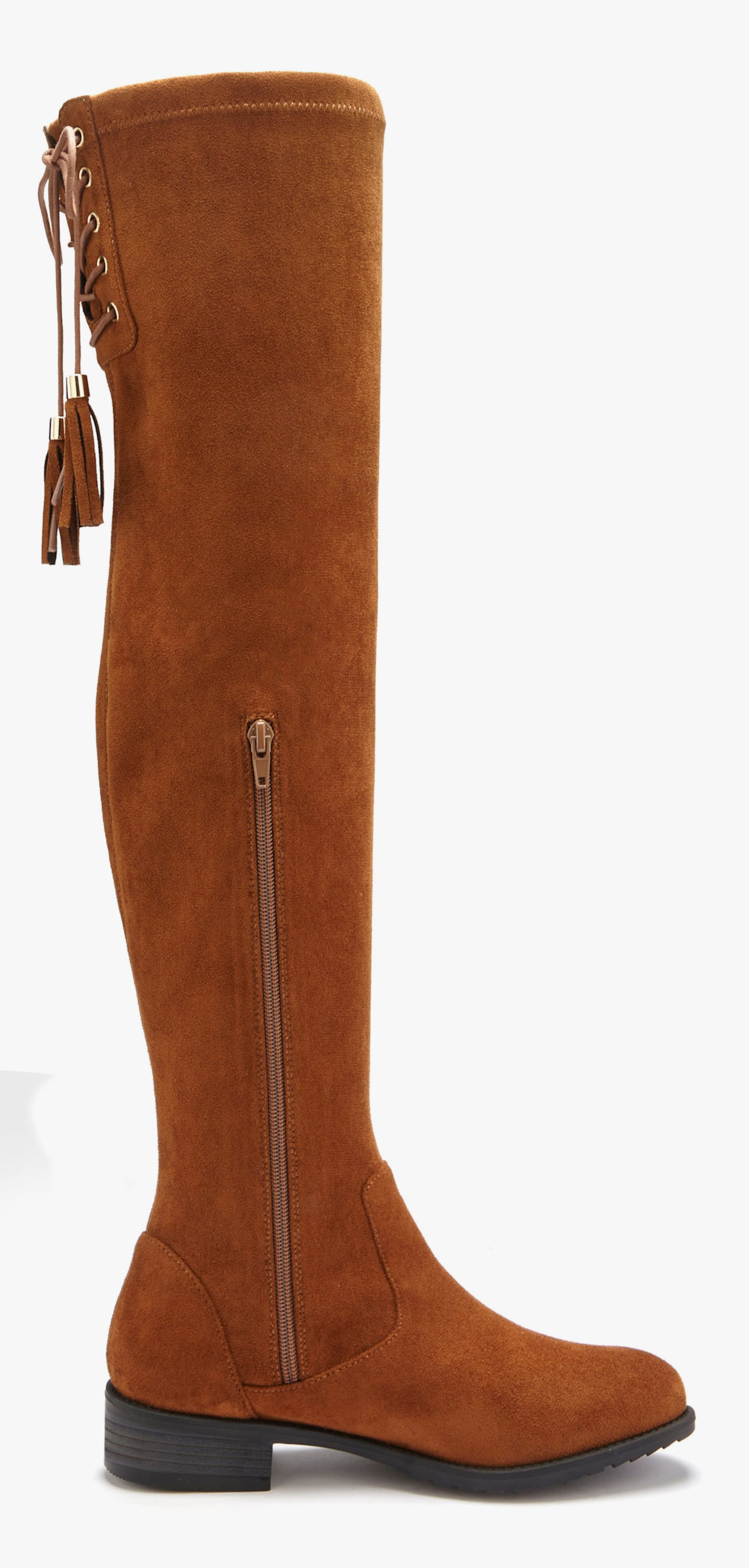 LASCANA Overkneestiefel - camel