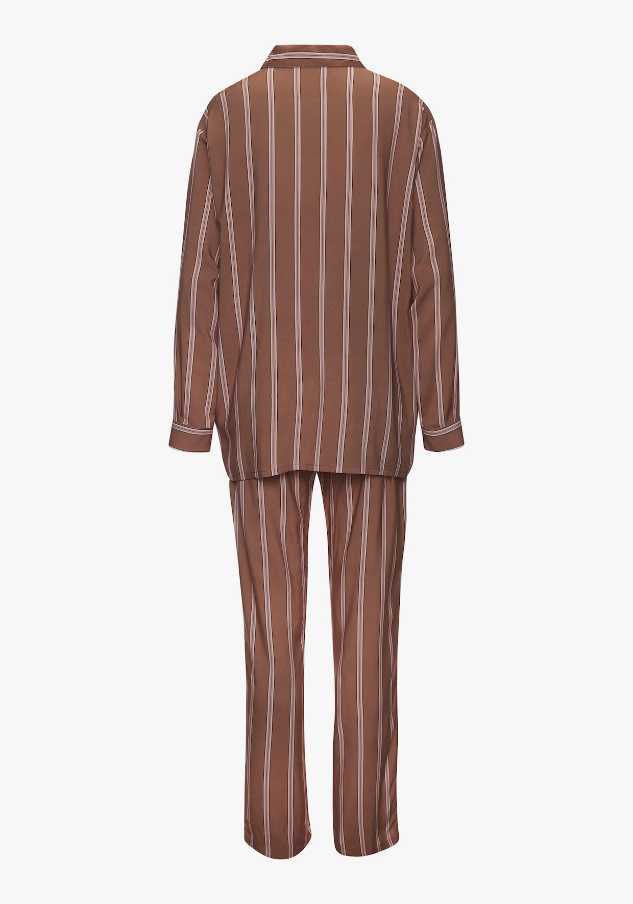 LASCANA Pyjama - bruin gestreept