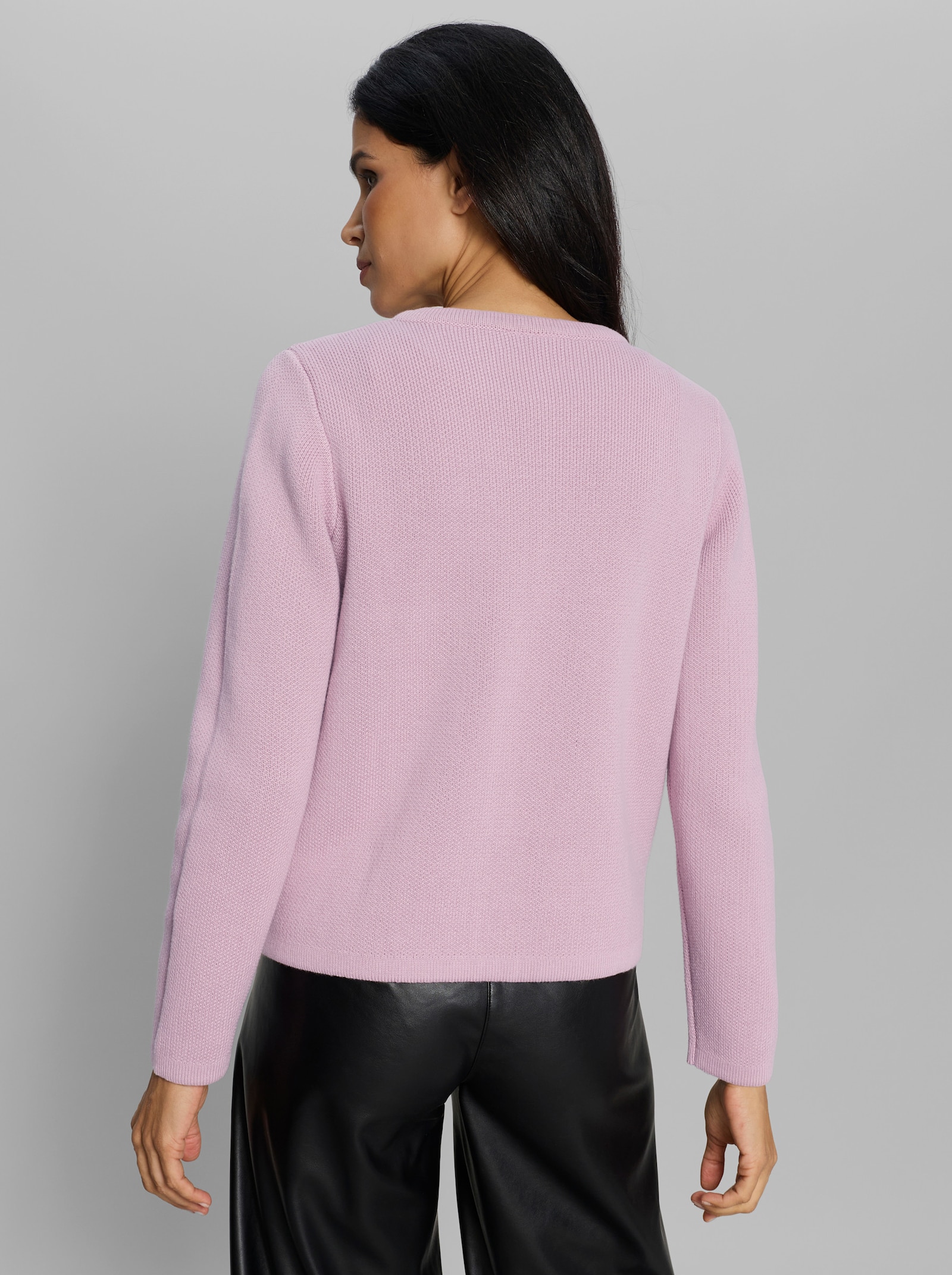heine Strickjacke in Milano-Strick-Qualität - rosé