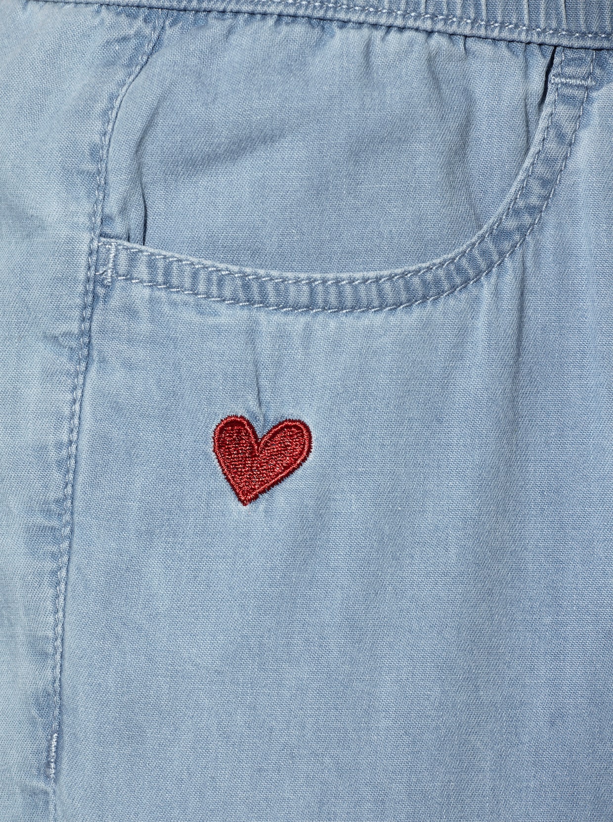 Schlupfjeans - blue-bleached