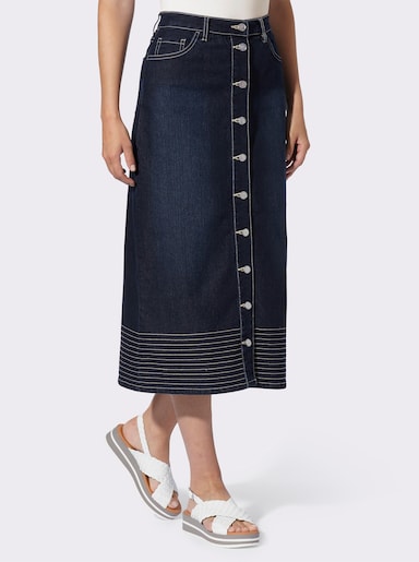 heine Jeansrock - dark blue