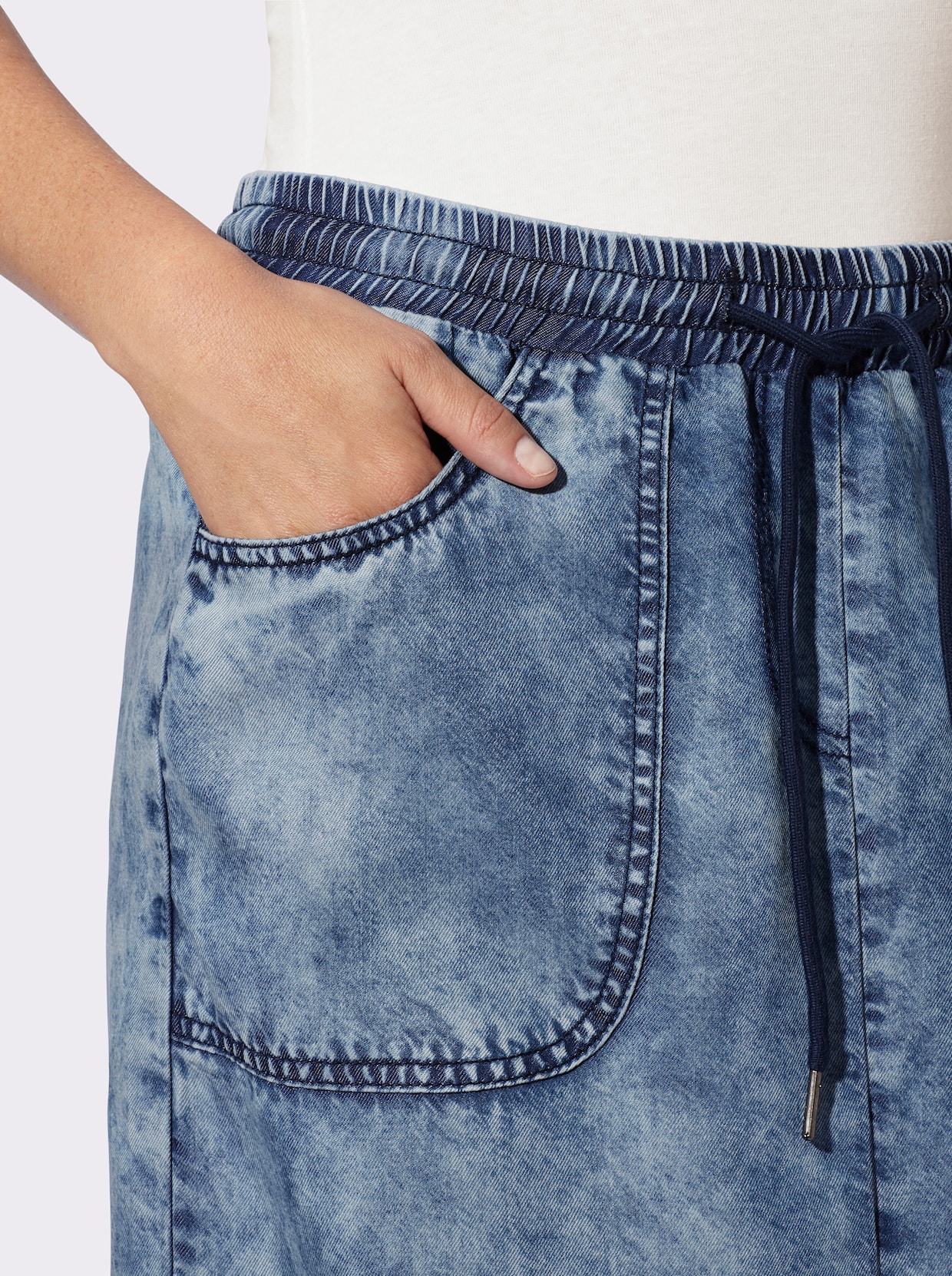 heine Schlupfrock - jeansblau