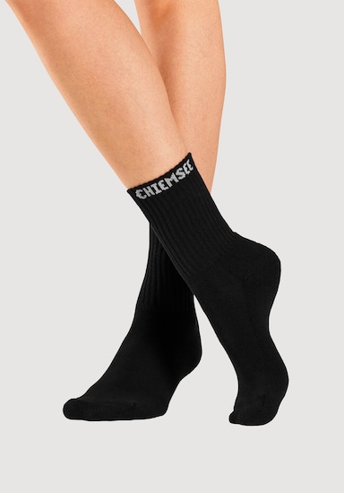 Chiemsee Chaussettes de tennis - noir