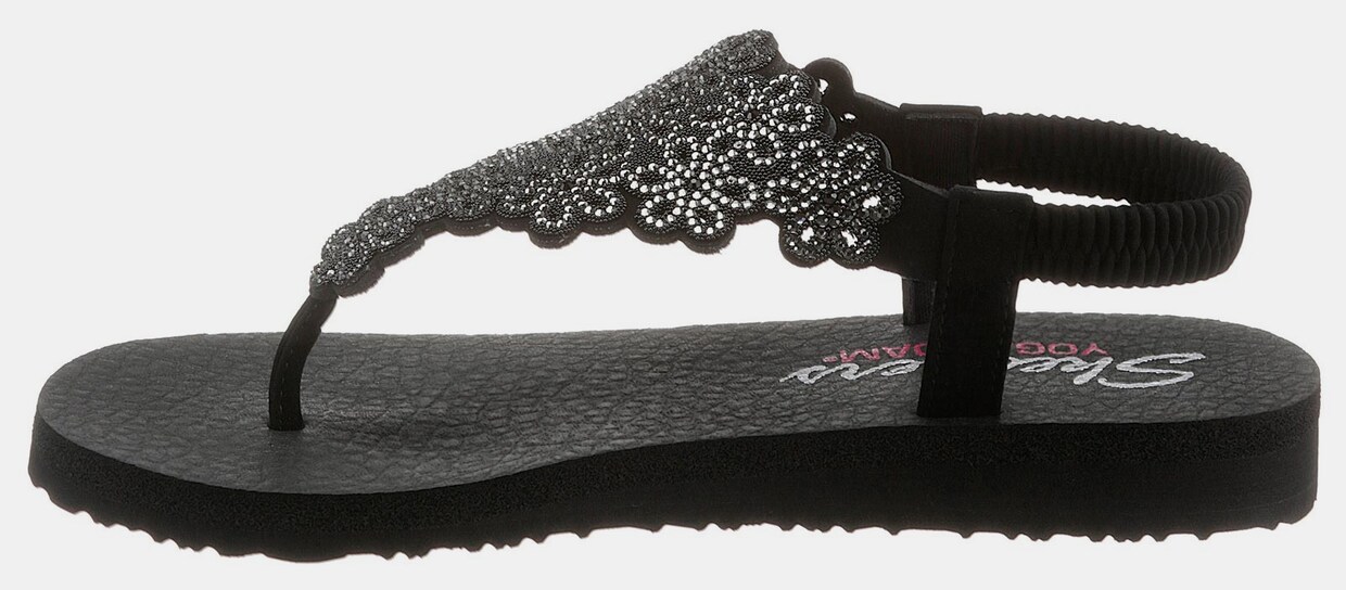 Skechers Sandalen - zwart