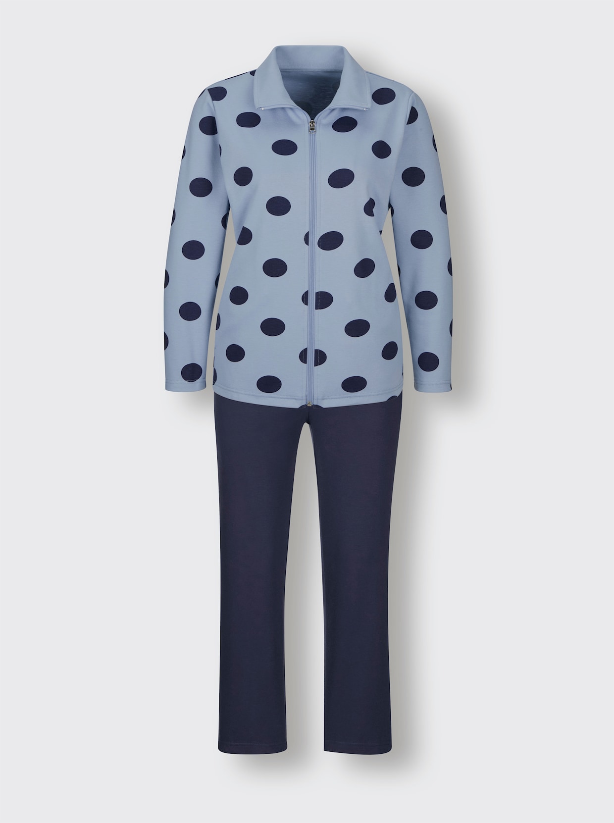 feel good Huispak - bleu/marine gestippeld