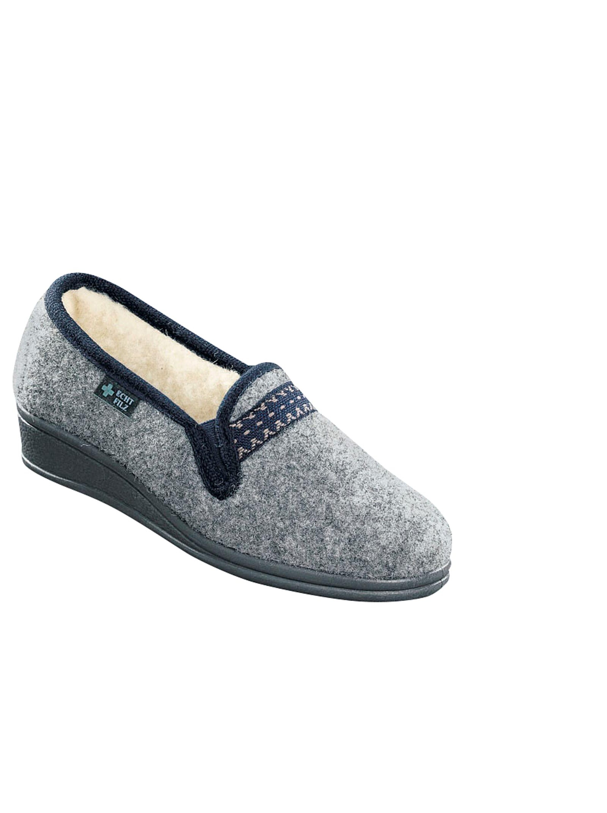 Landgraf Hausschuh - grau