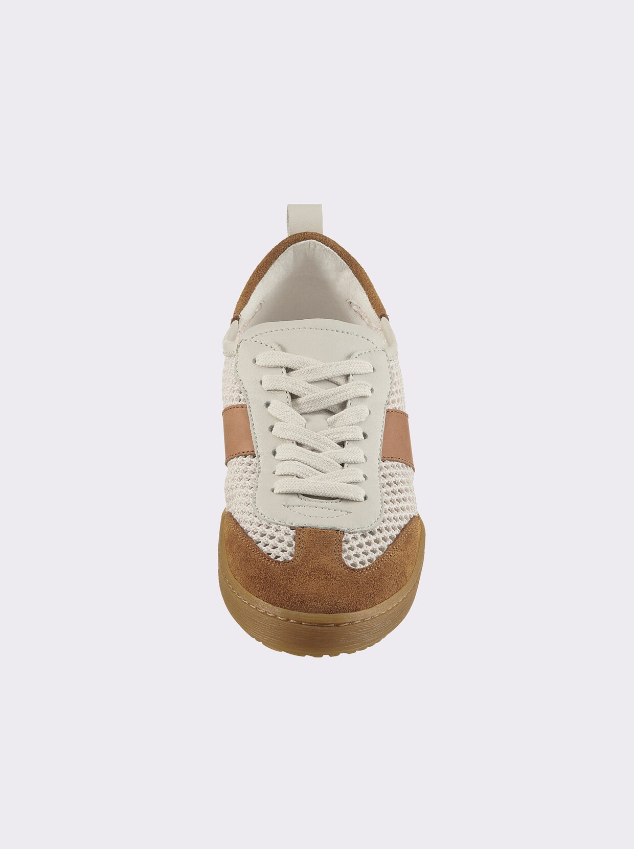 heine Sneaker - cognac-weiß
