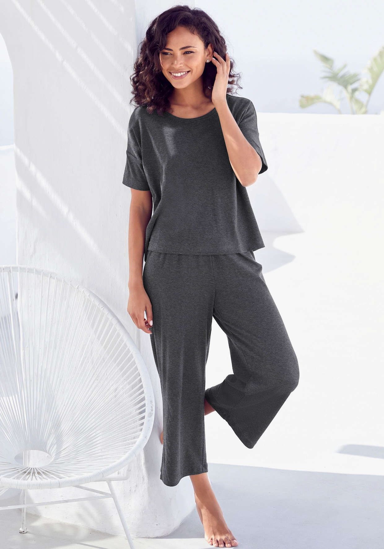 Vivance Dreams Pyjama - gris foncé