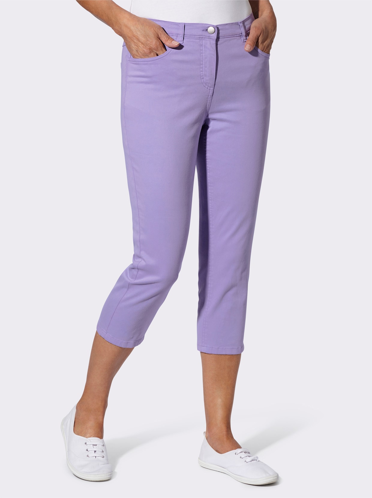 3/4-jeans - lavendel