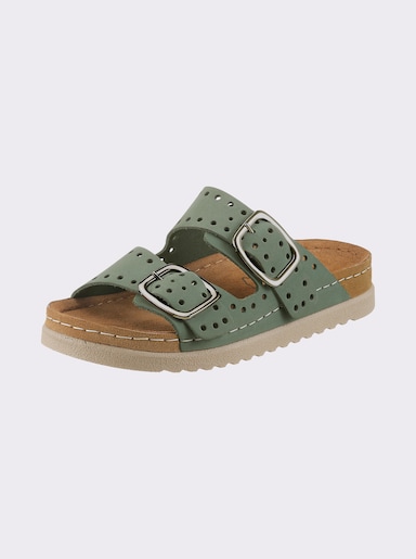 Mubb Pantolette mit Trittdämpfung - eucalyptus