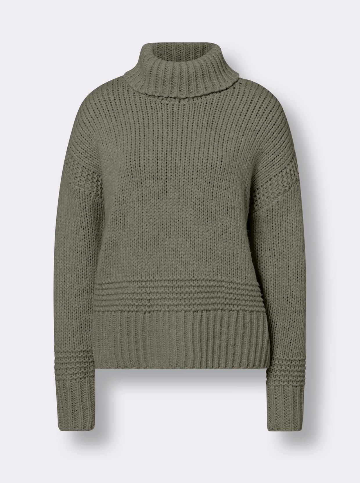 heine Stehkragenpullover - khaki