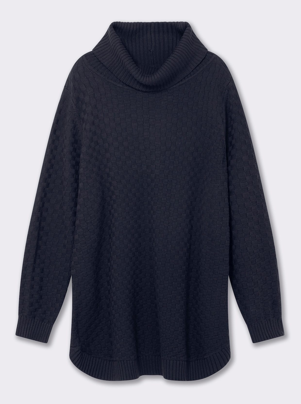 sheego Pullover - tiefblau