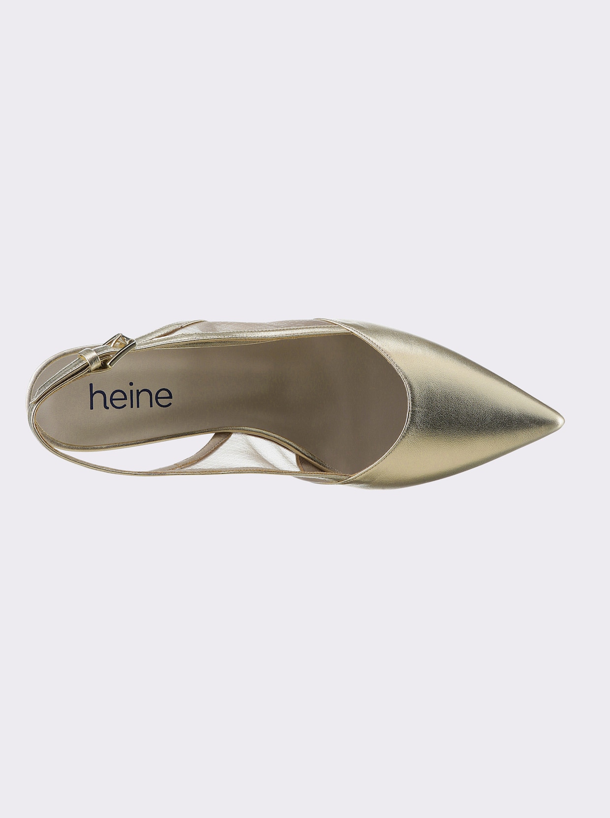 heine Slingpumps - goldfarben