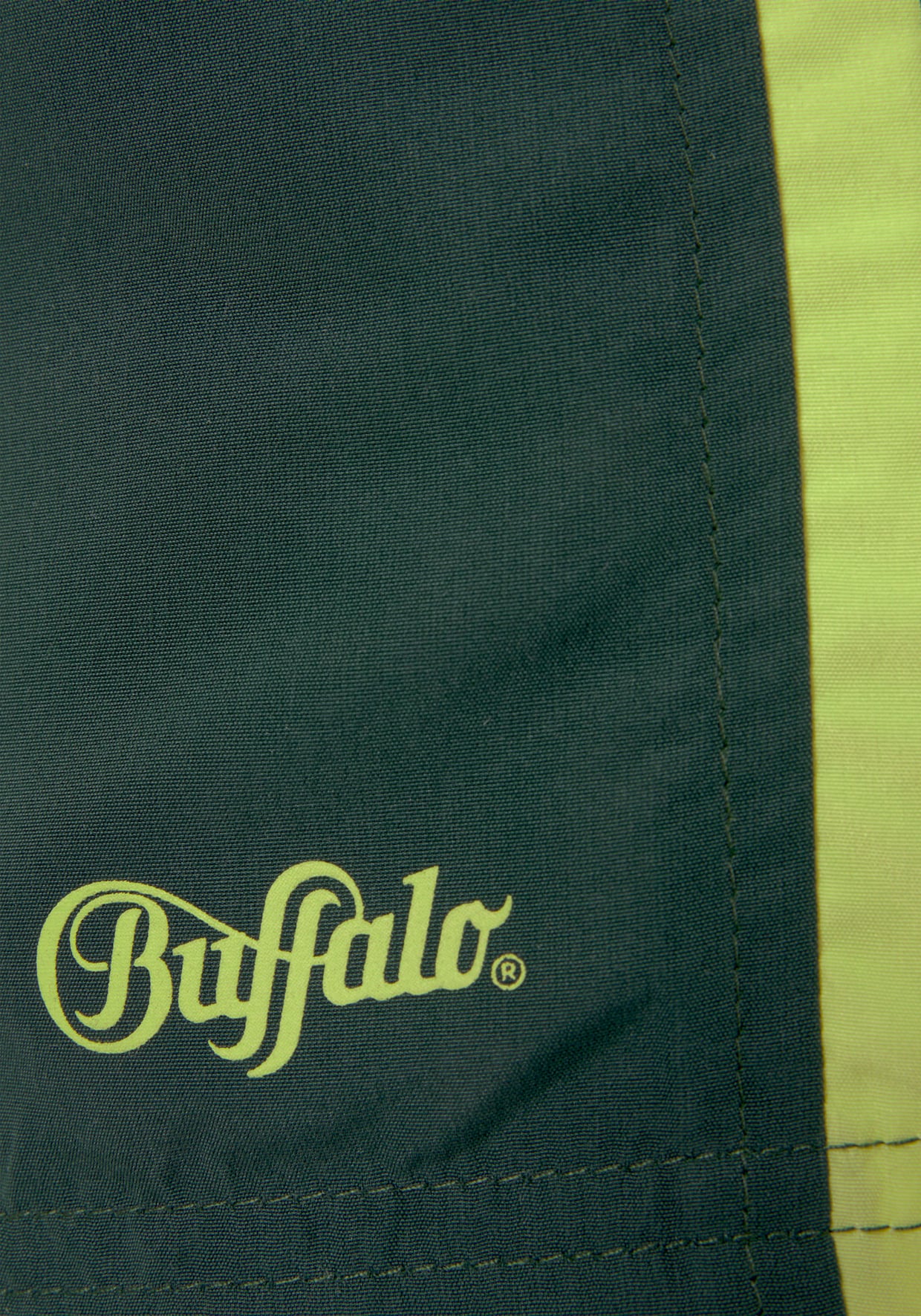 Buffalo Badeshorts - oliv-lime