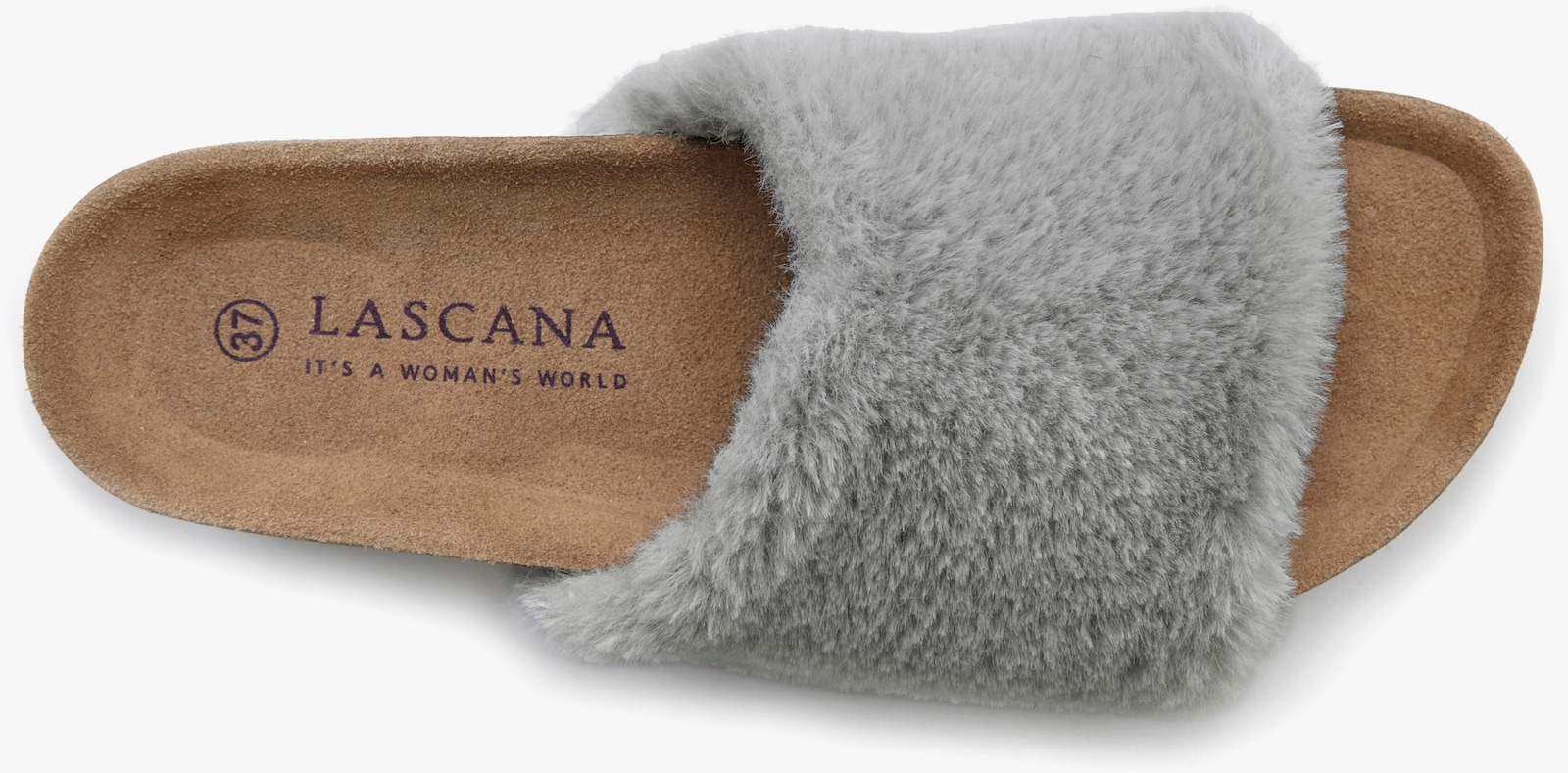 LASCANA Hausschuh - grau